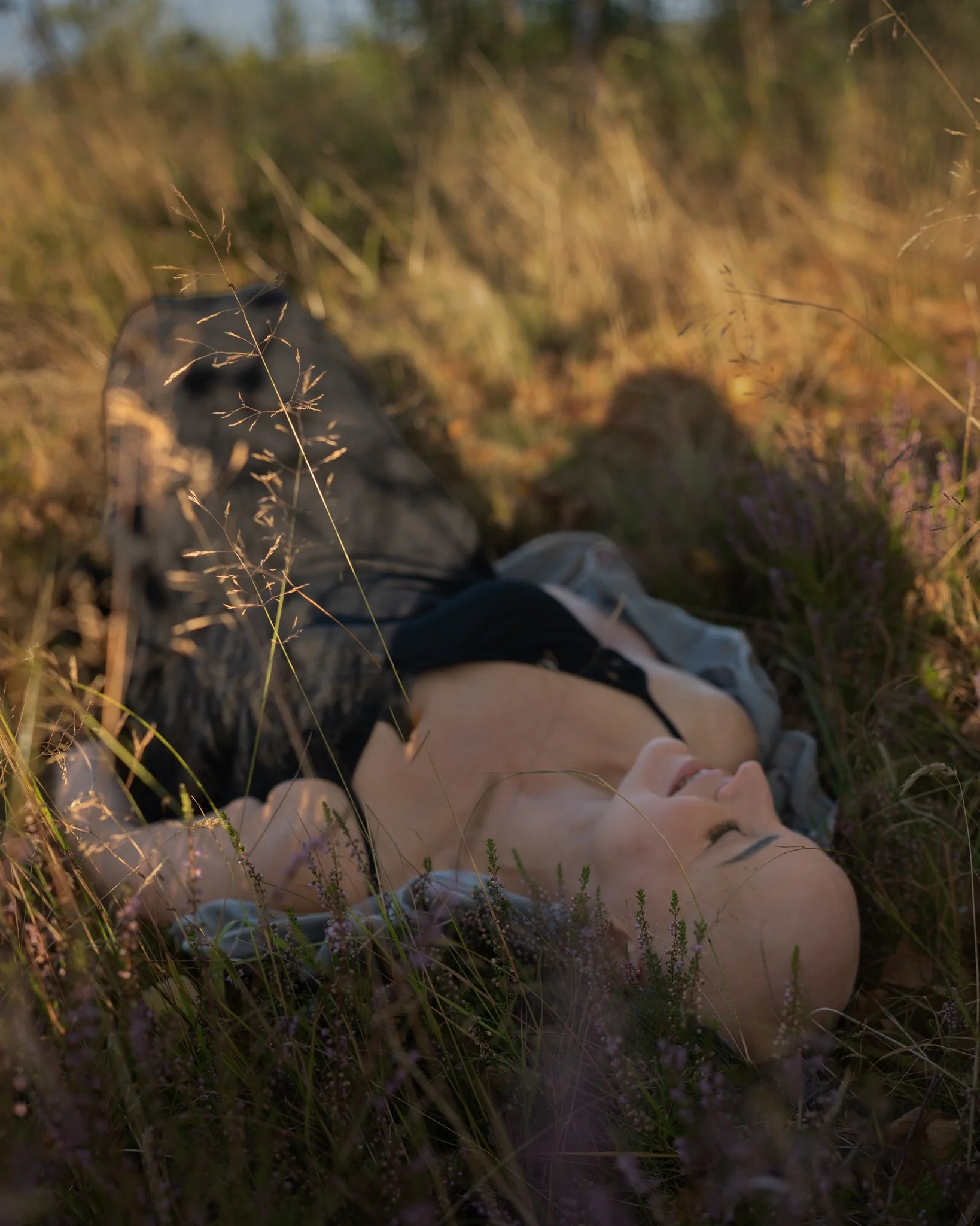 Woman with no hair