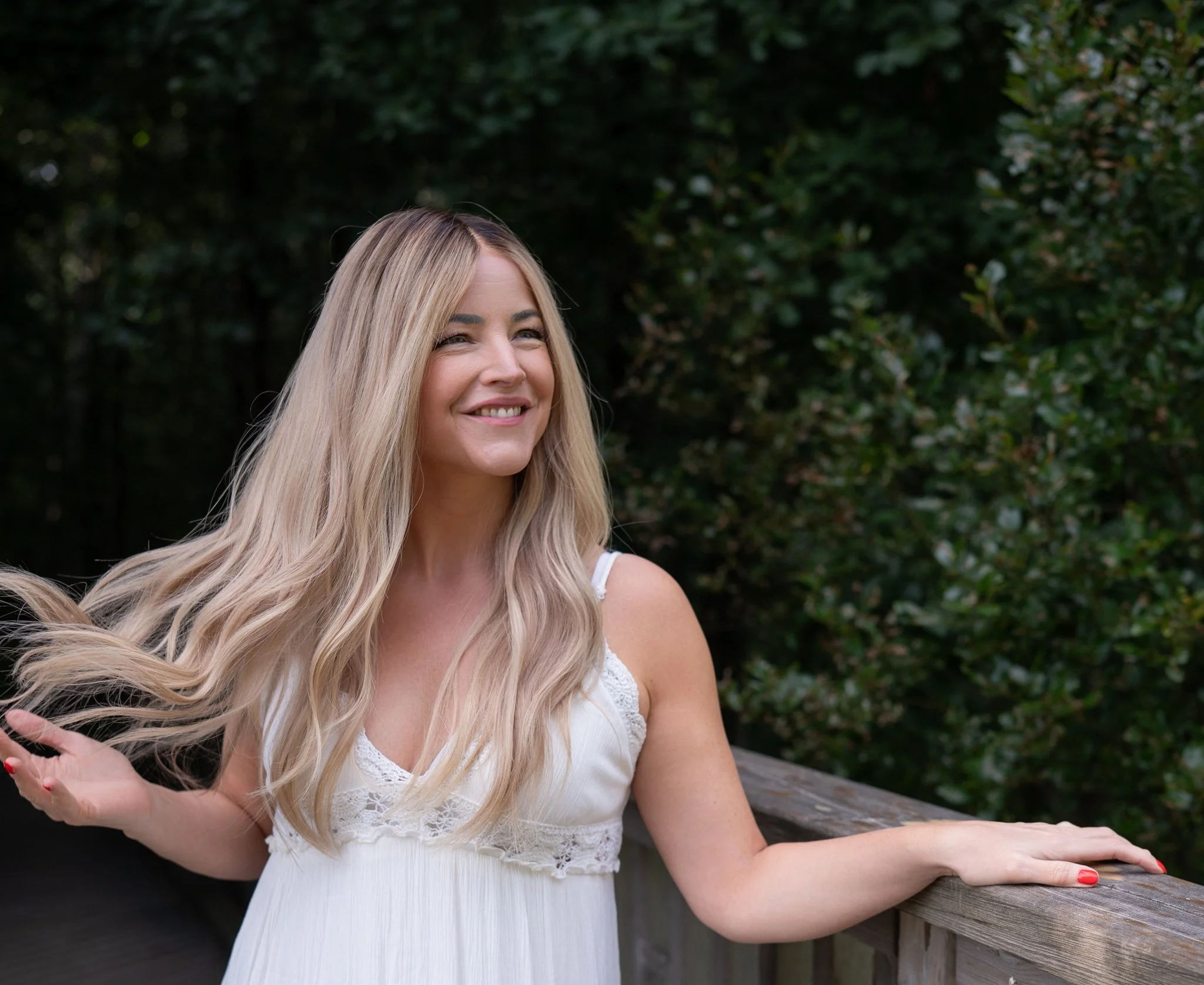 Blond hair natural wig