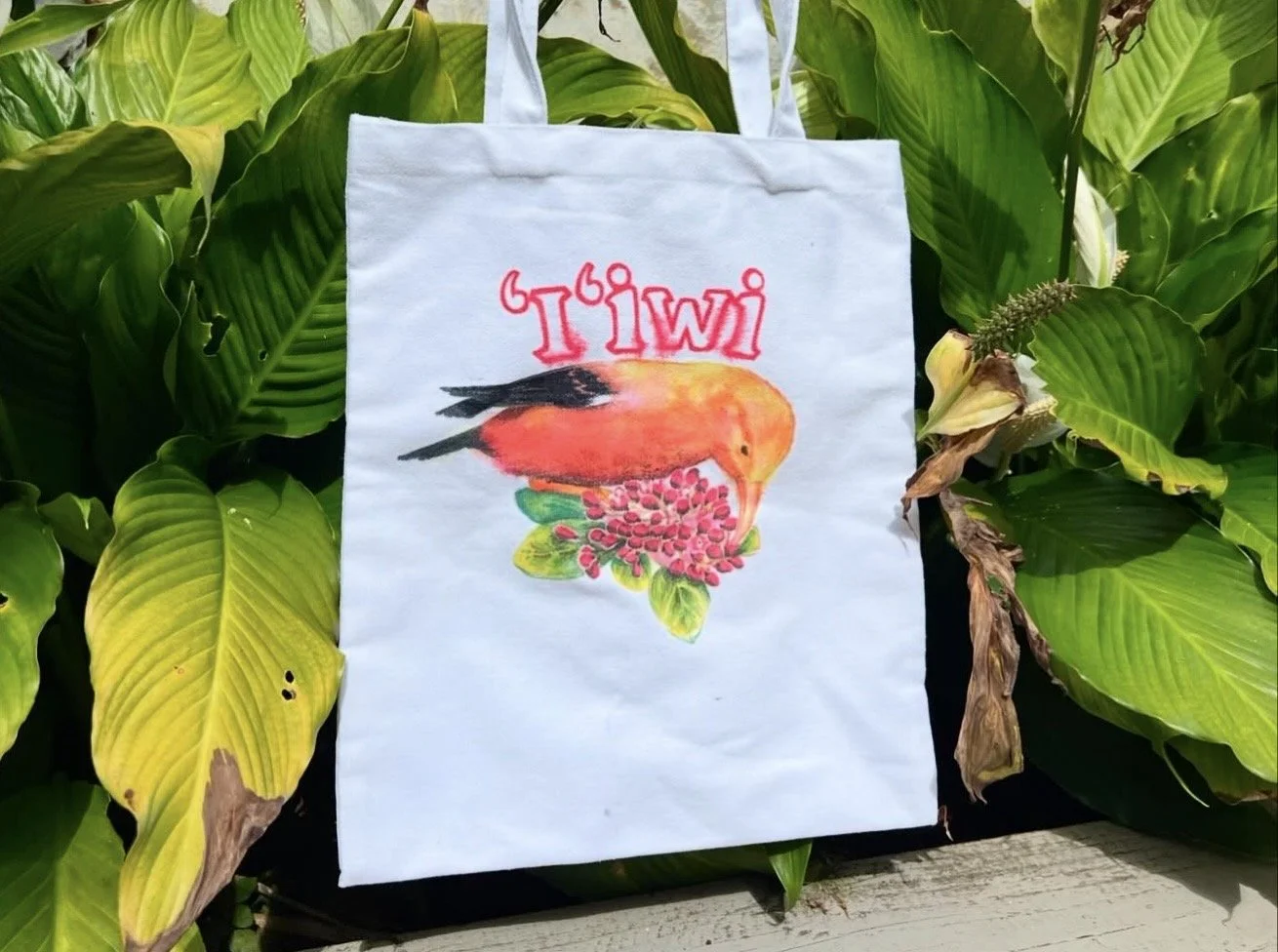 'I'iwi Tote Bag