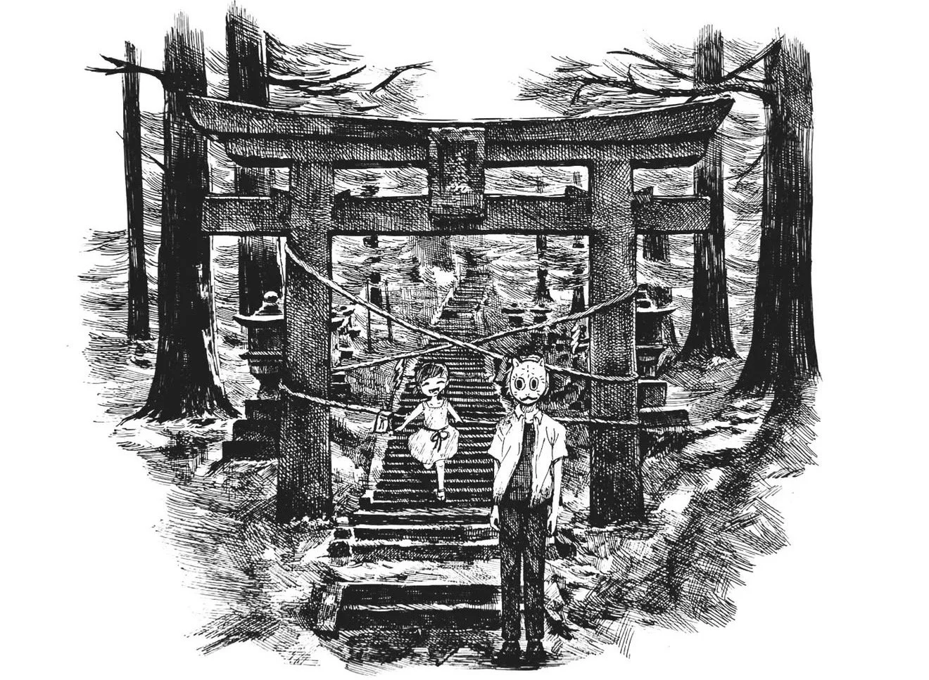 Scene from “Hotarubi no Mori e (To the Forest of Firefly Lights)”