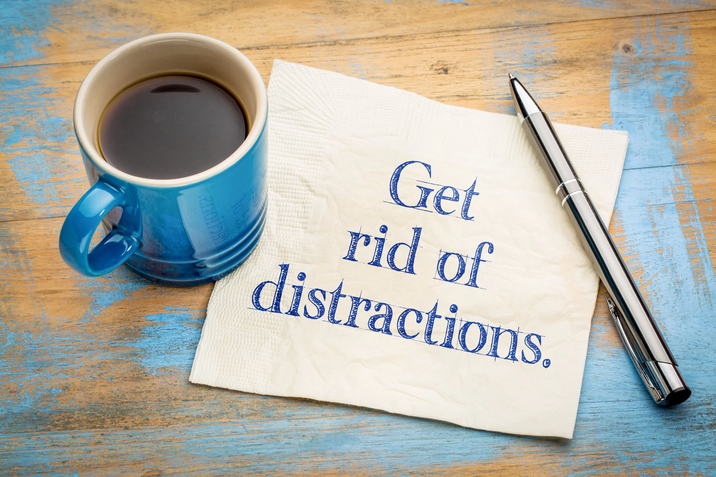 Simple strategies to avoid distractions
