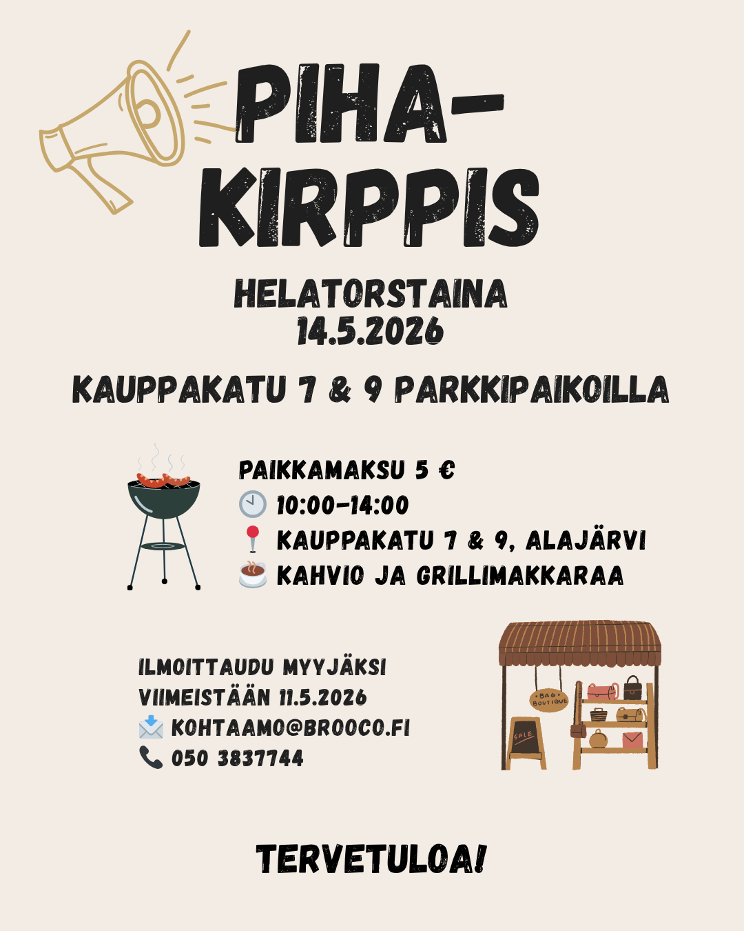 PIHAKIRPPIS ALARVELLÄ 