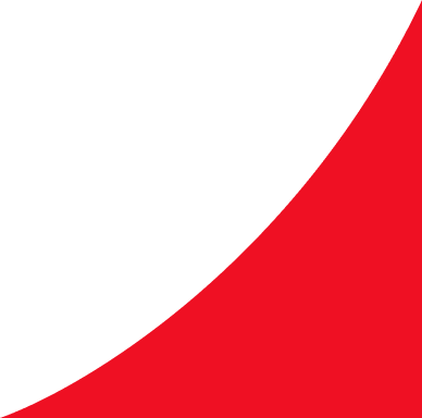 Une image avec une forme incurvée noire en haut à gauche et une forme incurvée rouge en bas à droite.