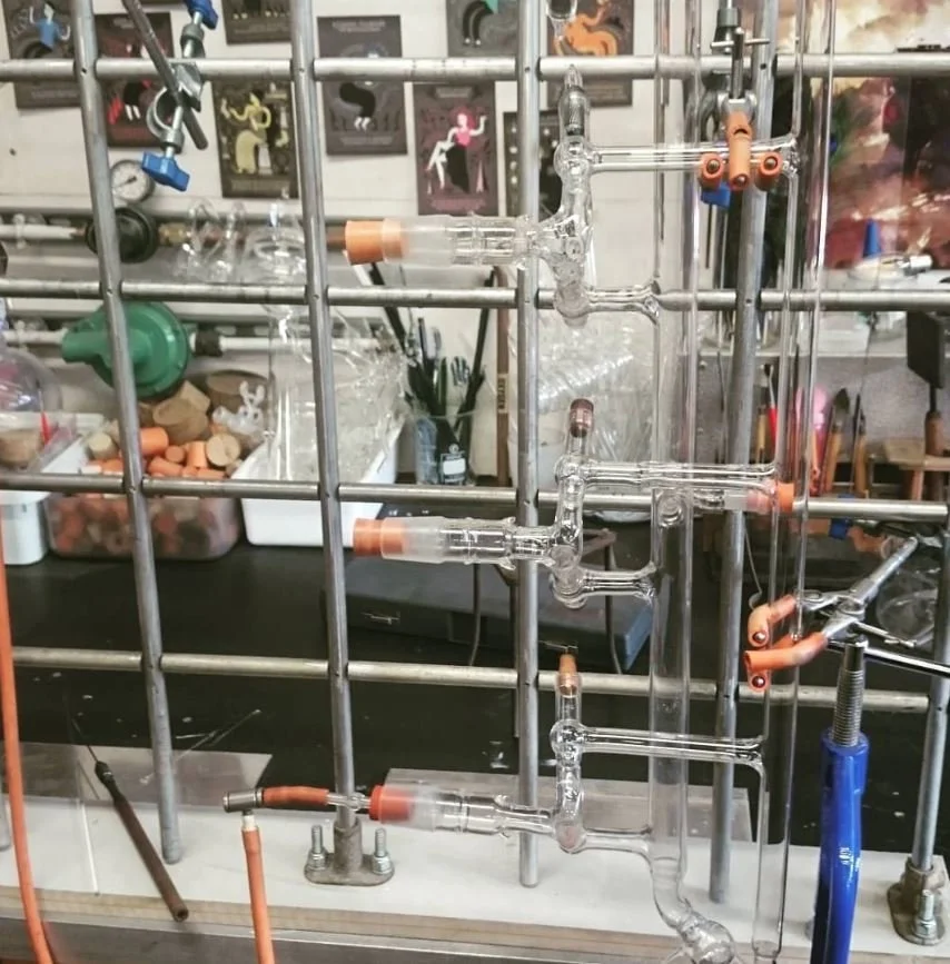 Schlenk Lines under repair