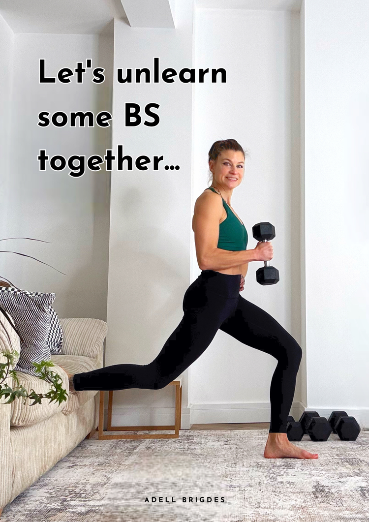 Let's unlearn some BS together…