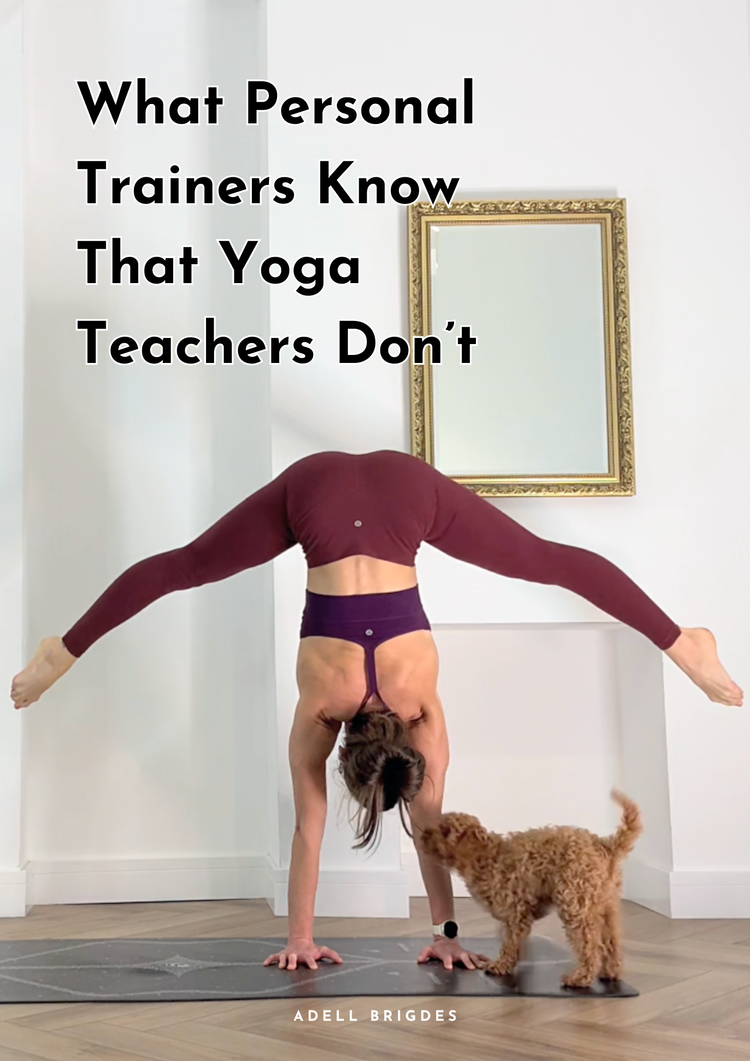 What Personal Trainers Know That Yoga Teachers Don’t