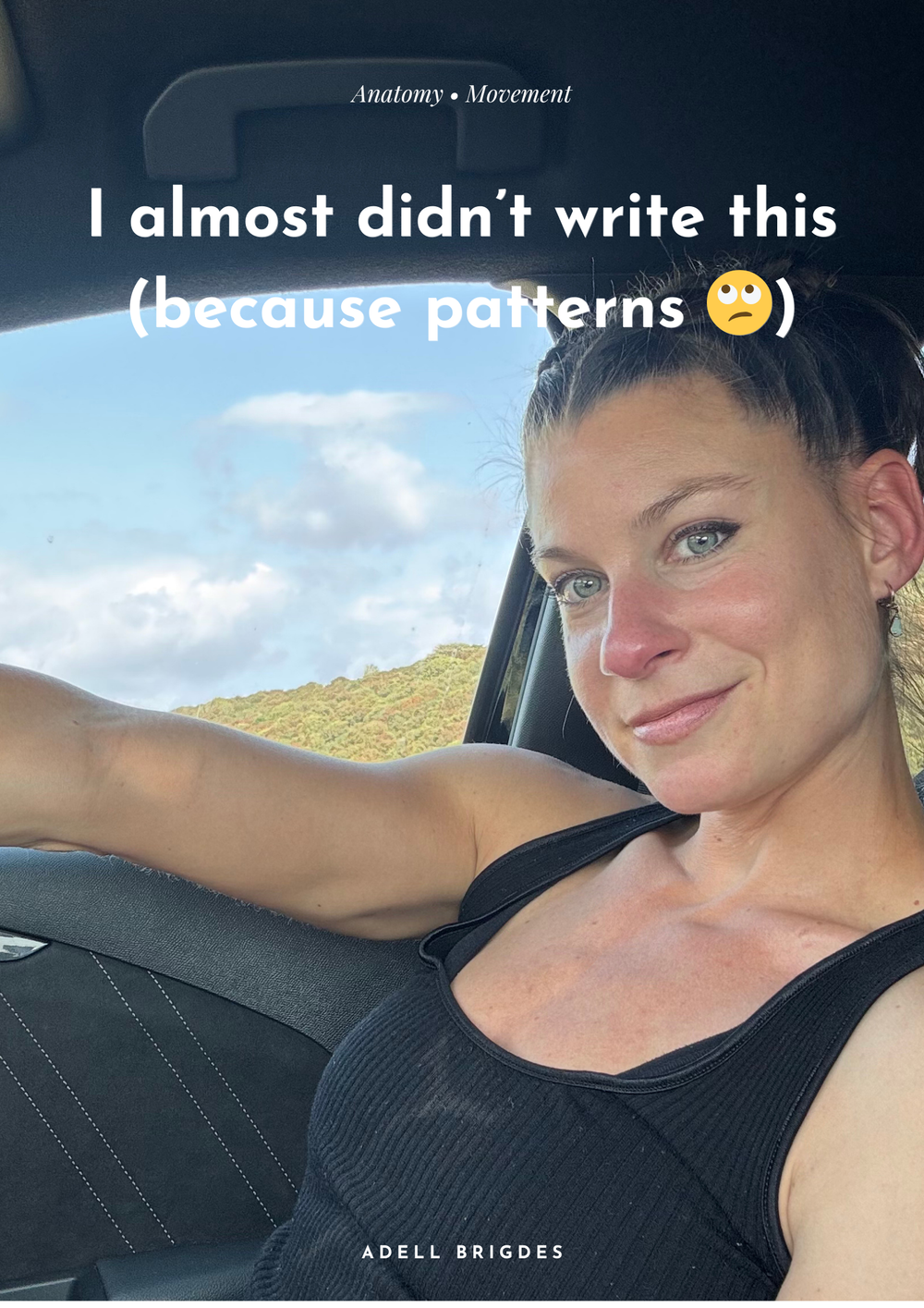 I almost didn’t write this (because patterns 🙄)