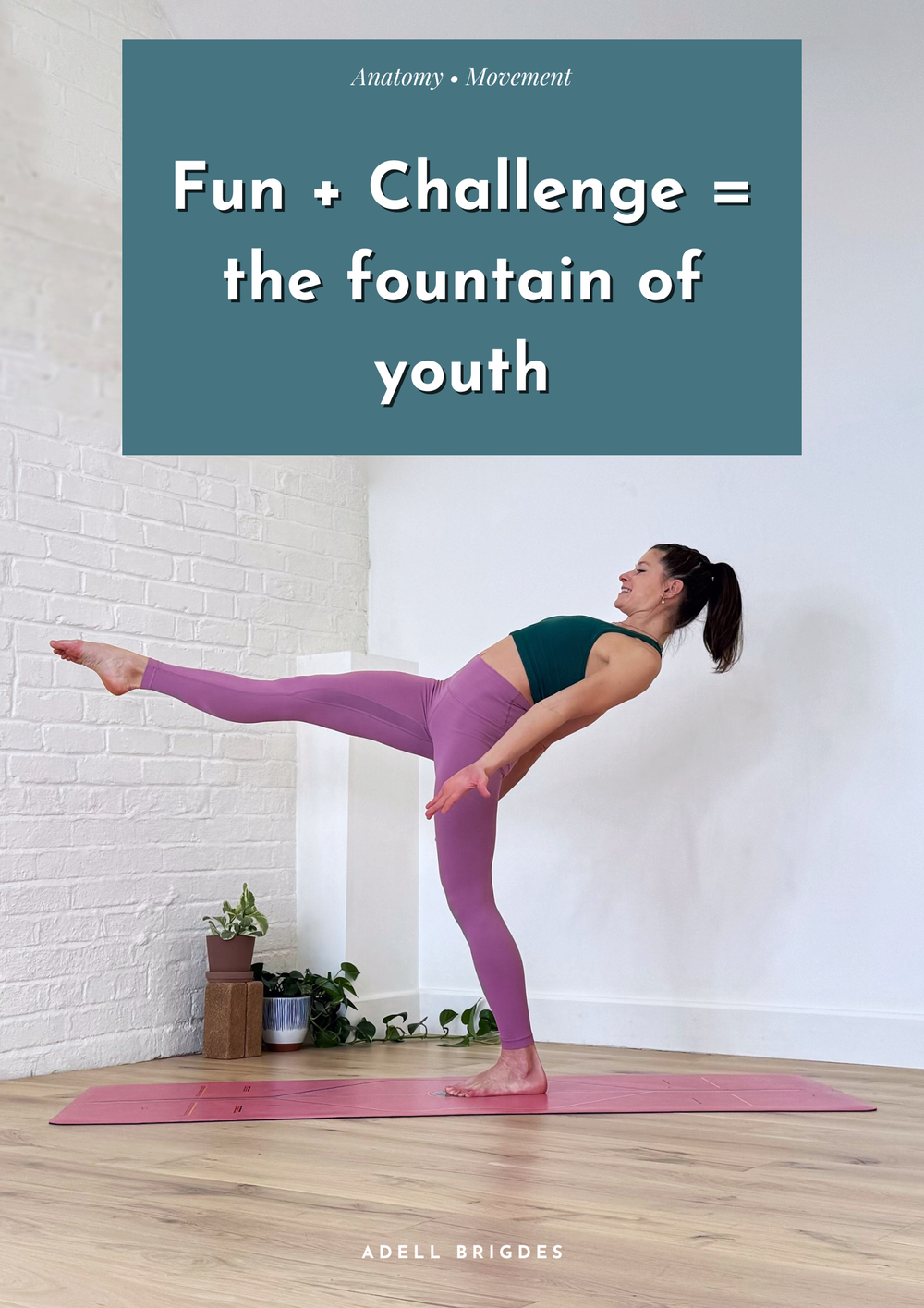 Fun + Challenge = the fountain of youth