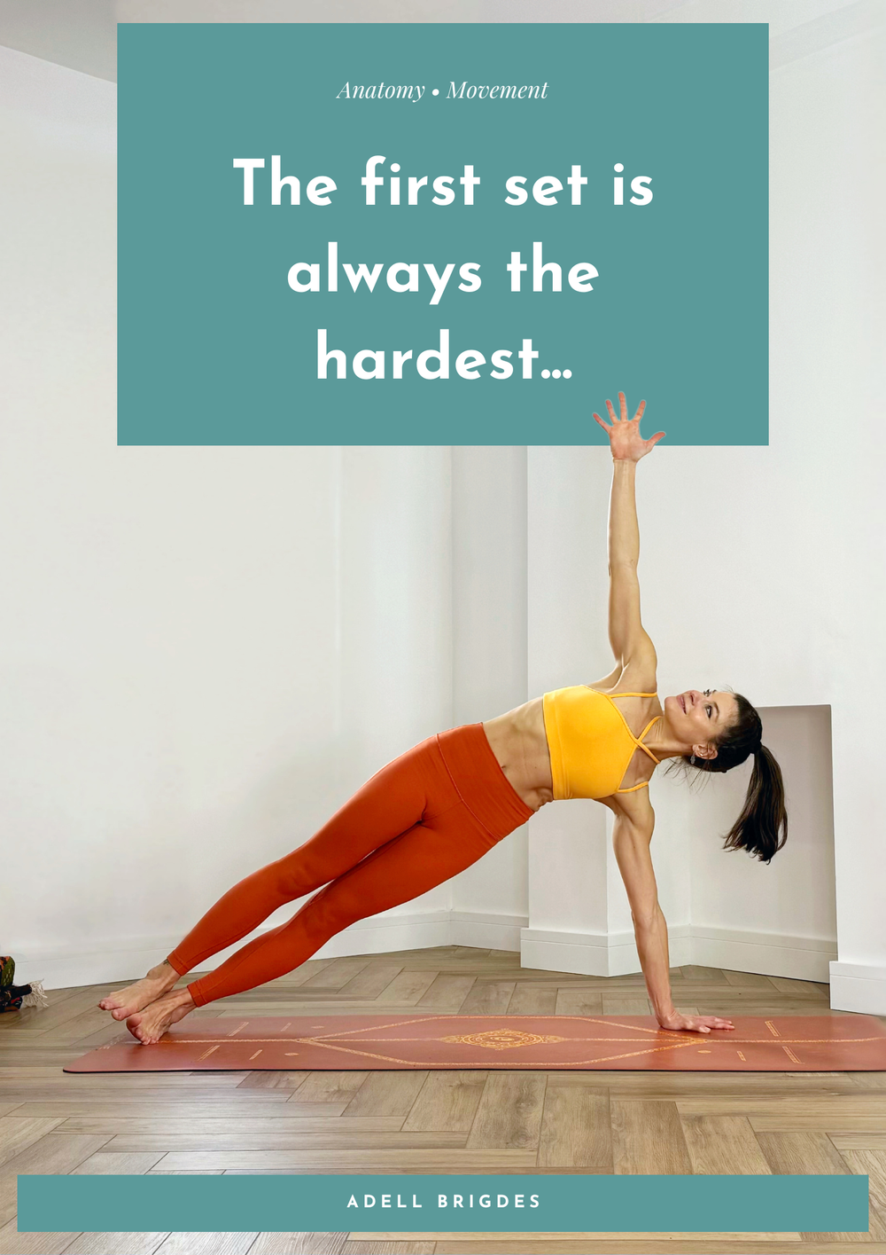 The first set is always the hardest…