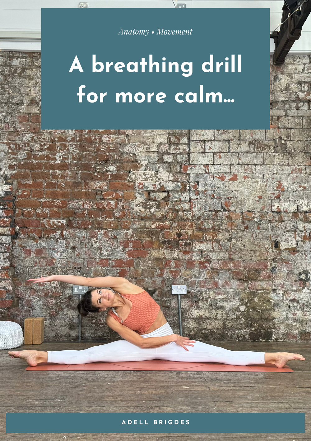 A breathing drill for more calm…