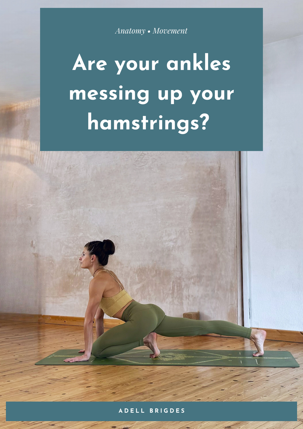 Are your ankles messing up your hamstrings?