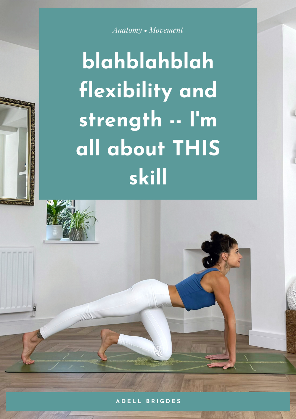 blahblahblah flexibility and strength -- I'm all about THIS skill
