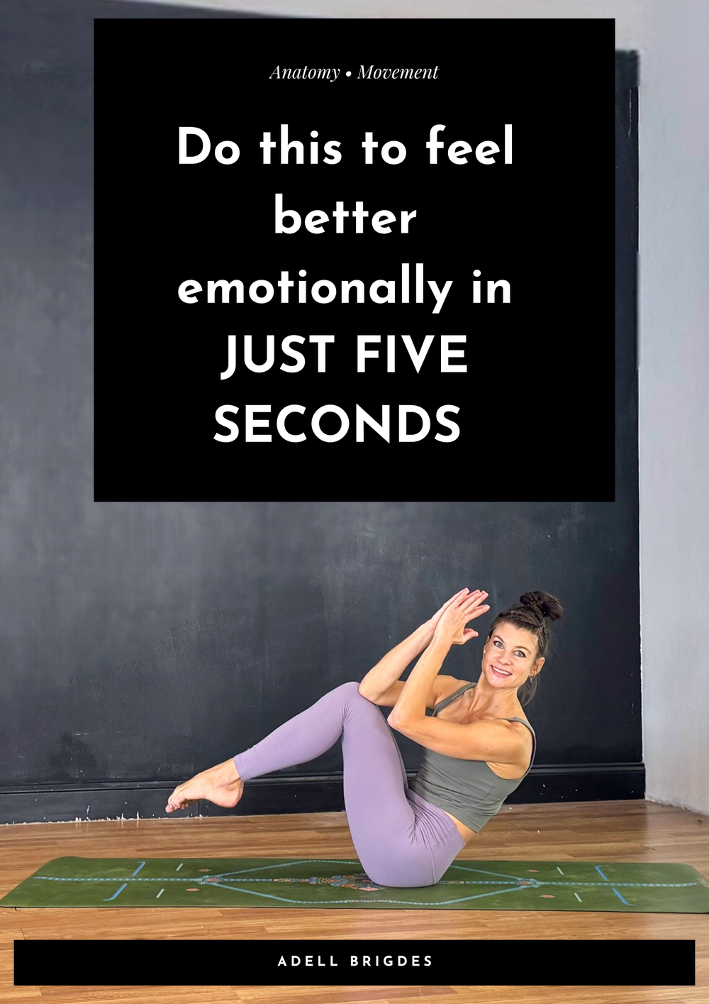 Do this to feel better emotionally in JUST FIVE SECONDS