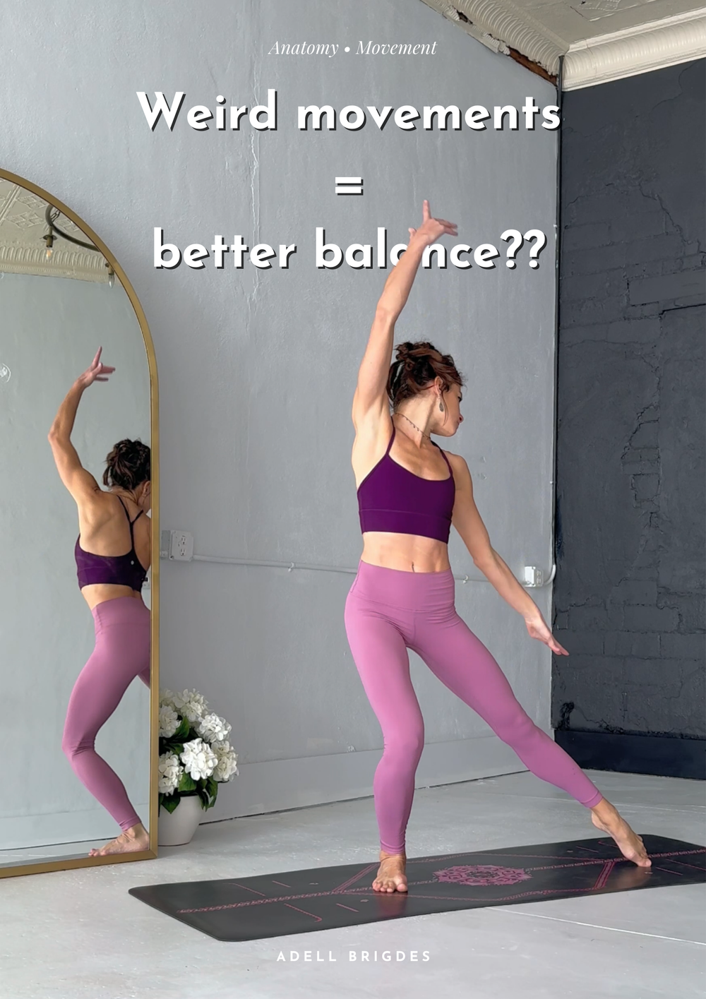 Weird movements = better balance??