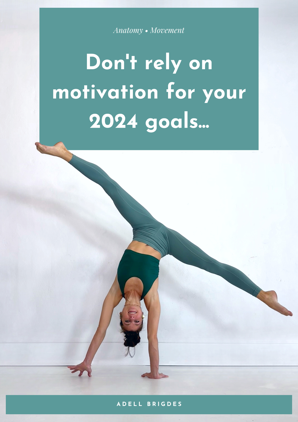 Don't rely on motivation for your 2024 goals…
