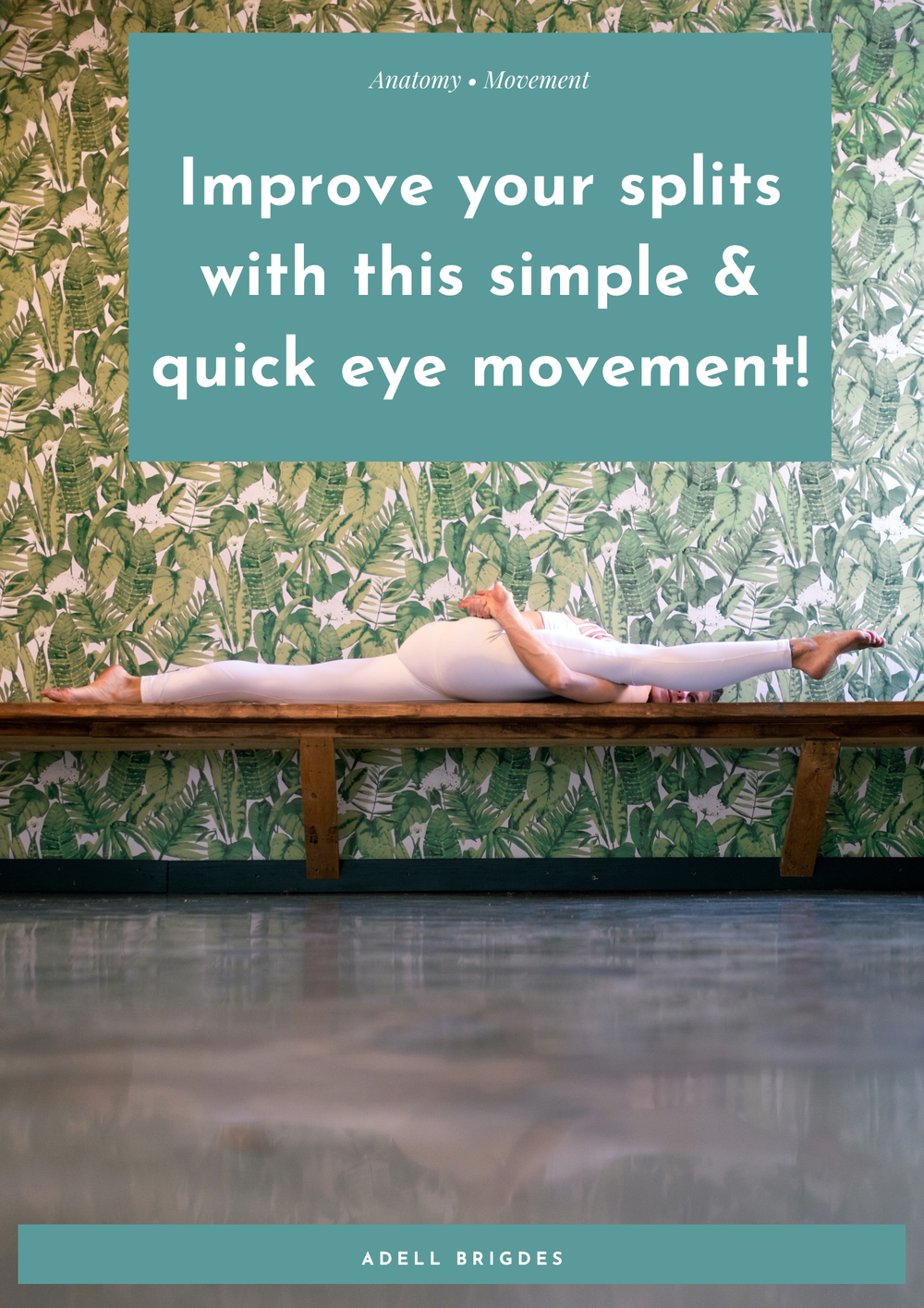 Improve your splits with this simple &amp; quick eye movement!