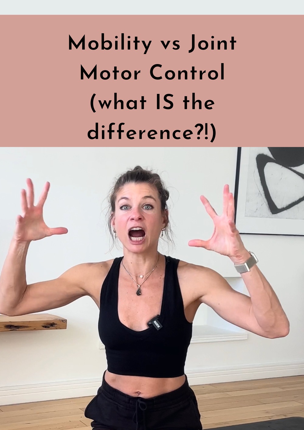 Mobility vs Joint Motor Control (what IS the difference?!)