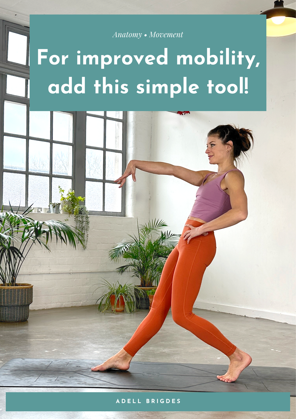 For improved mobility, add this simple tool!