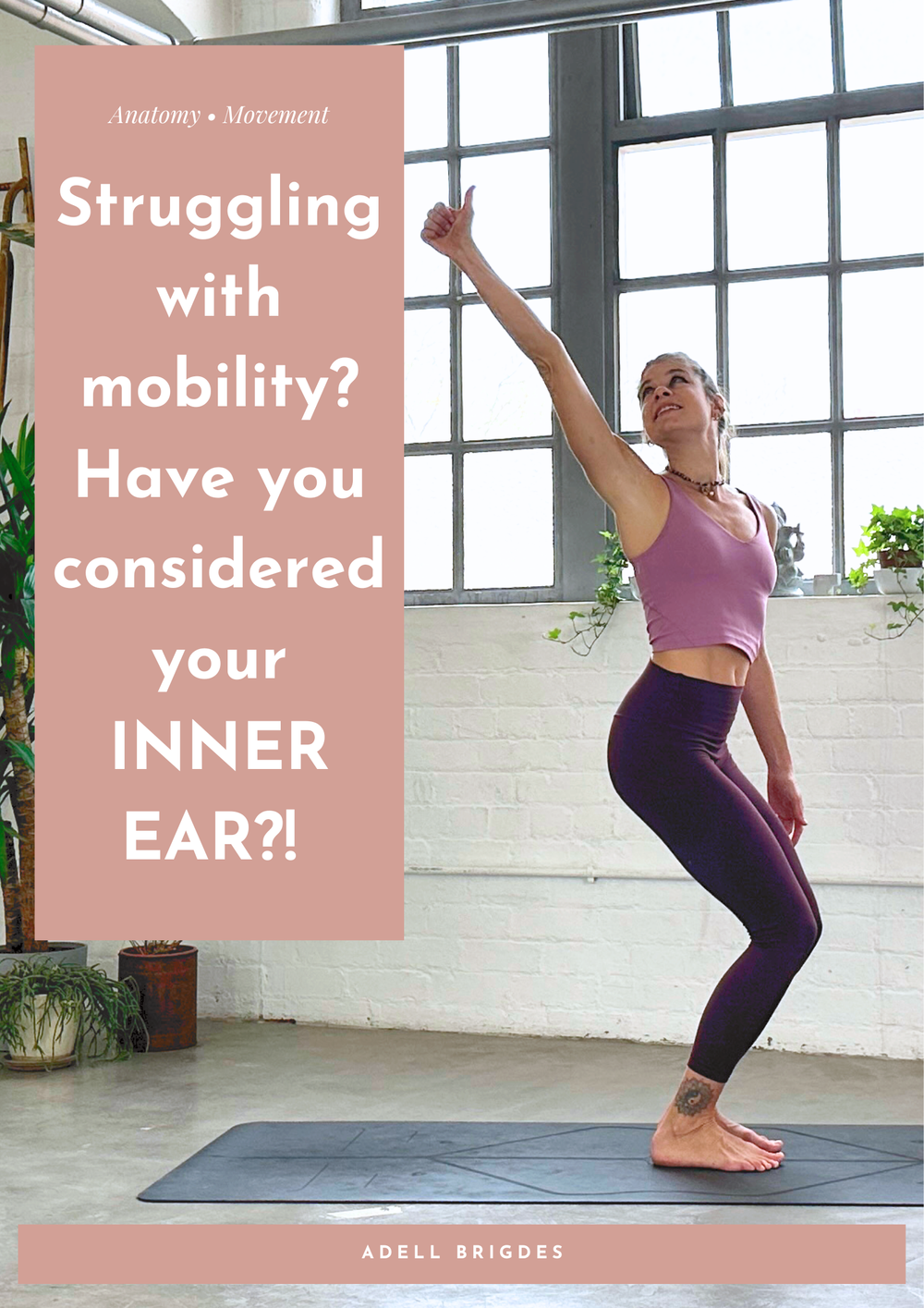 Struggling with mobility? Have you considered your INNER EAR?! 🤯