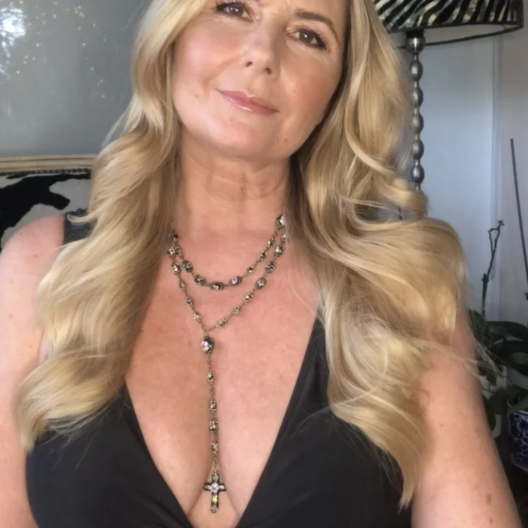 Black Cloisonné Rosary