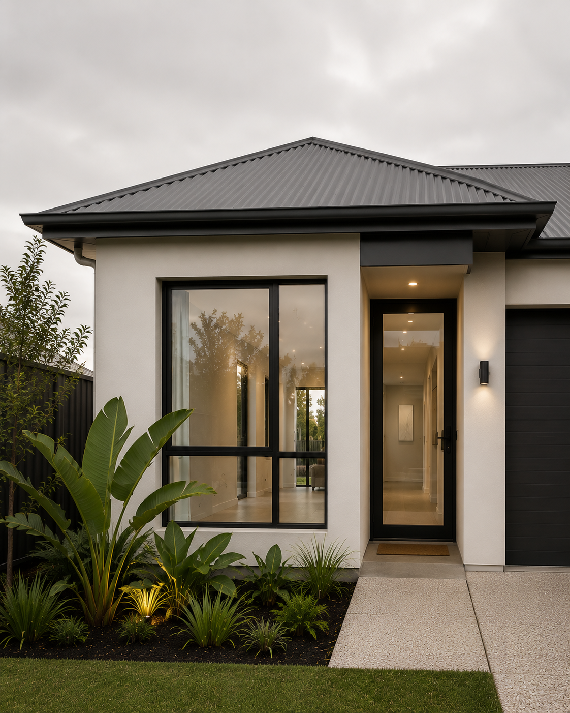 Clean house handover Perth tropical garden new home