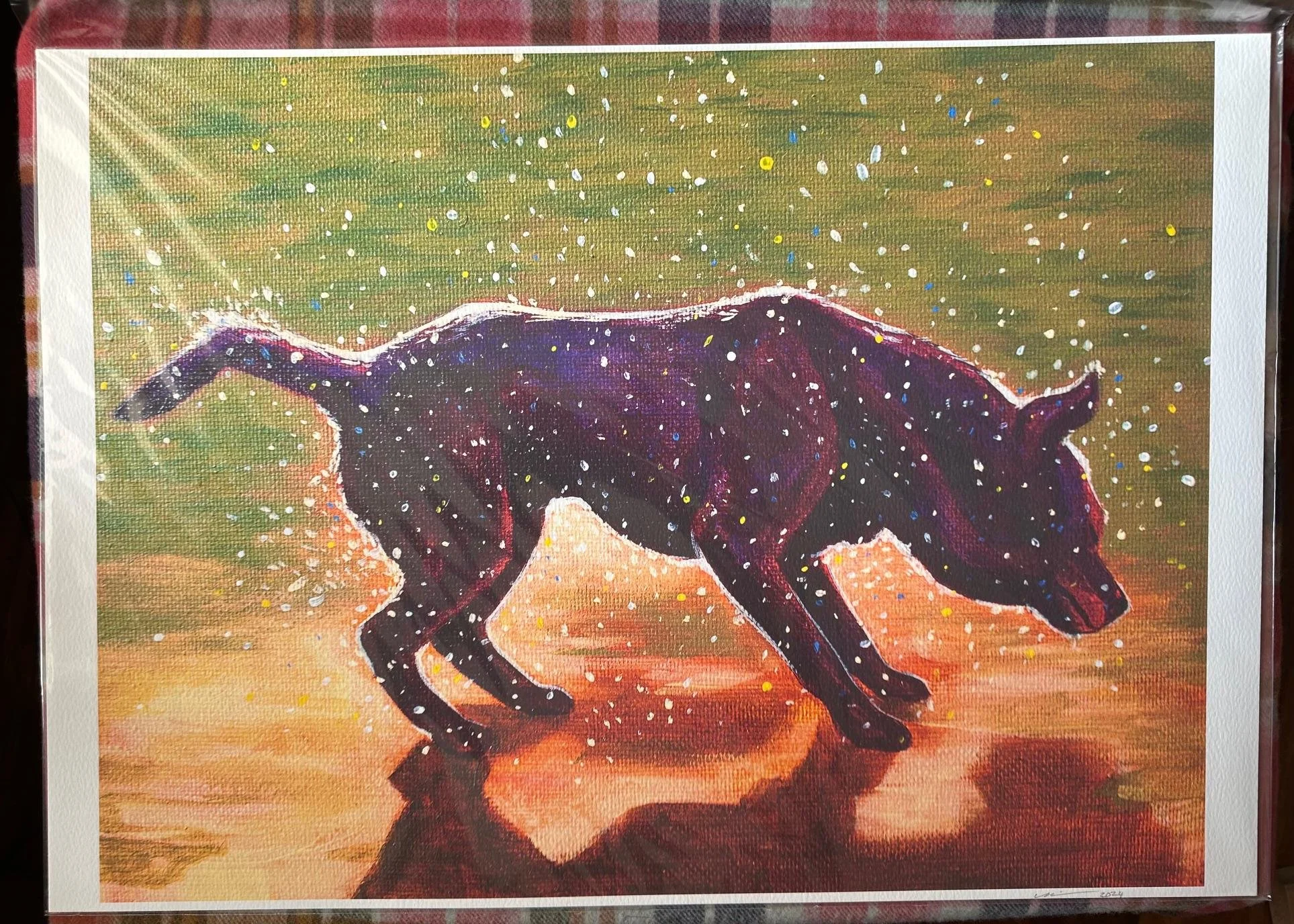Taideprintti "In Her Element", A2