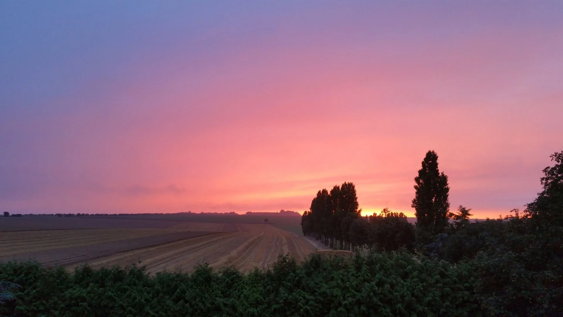 Splendide paysage visible depuis le Château Turgot