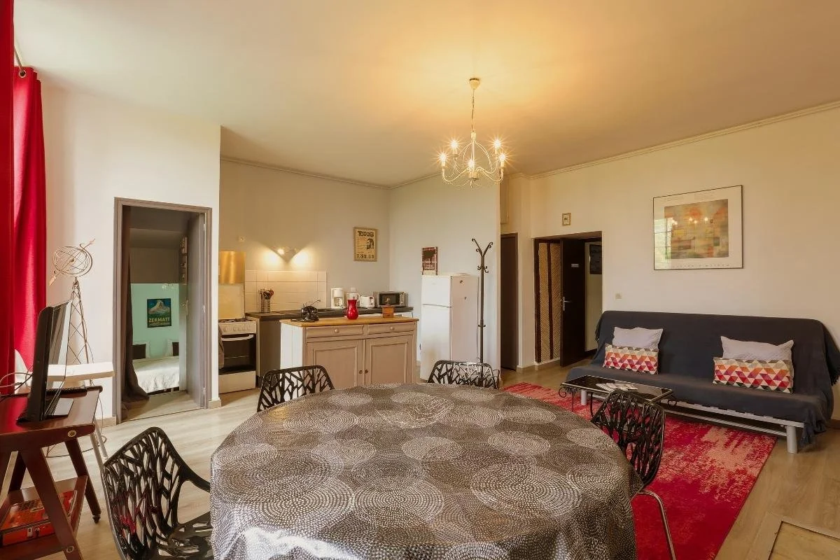 Salon du Château Turgot en Normandie