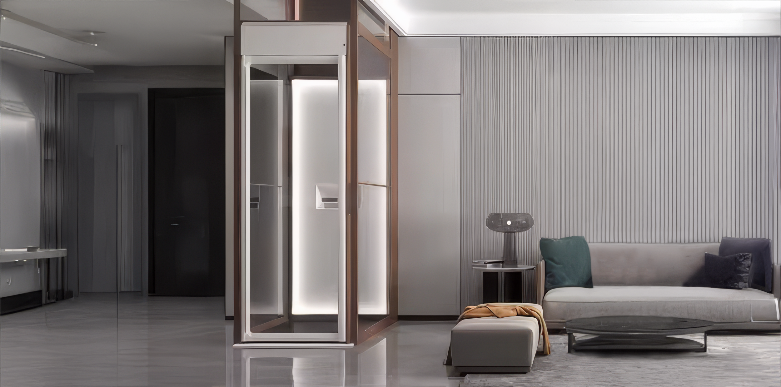 In situ image of pheonix elevator