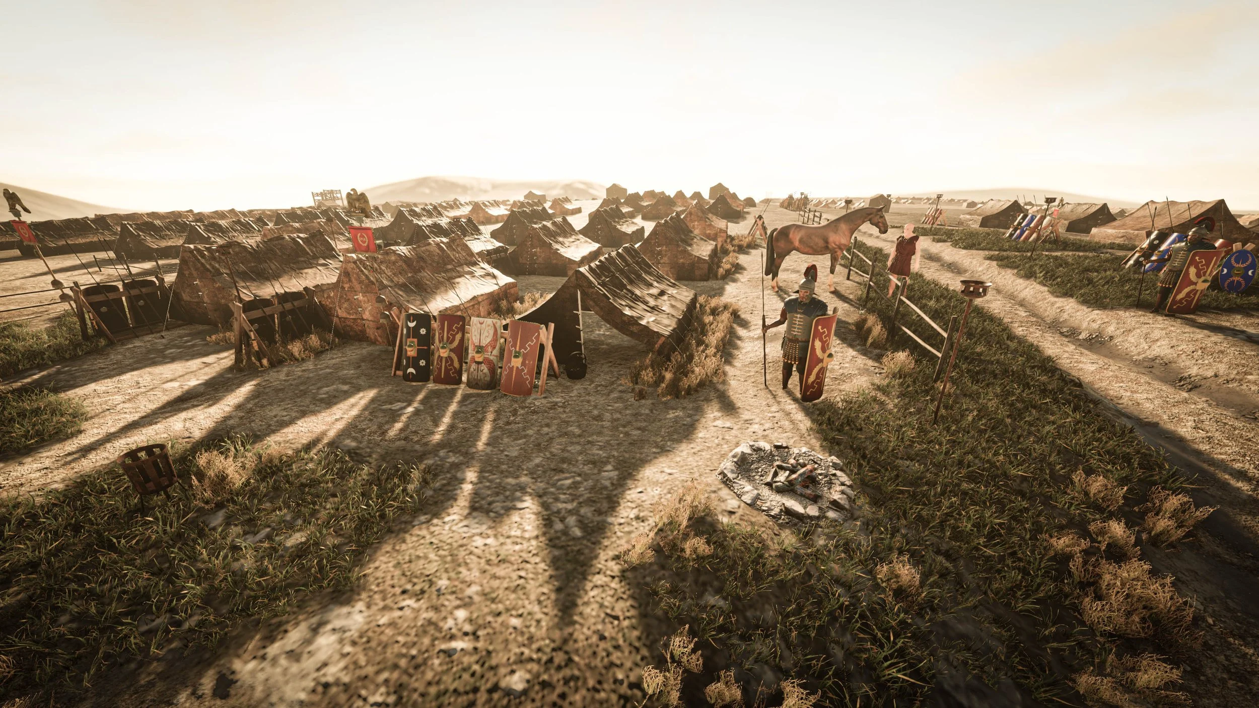 Roman Marching Camp