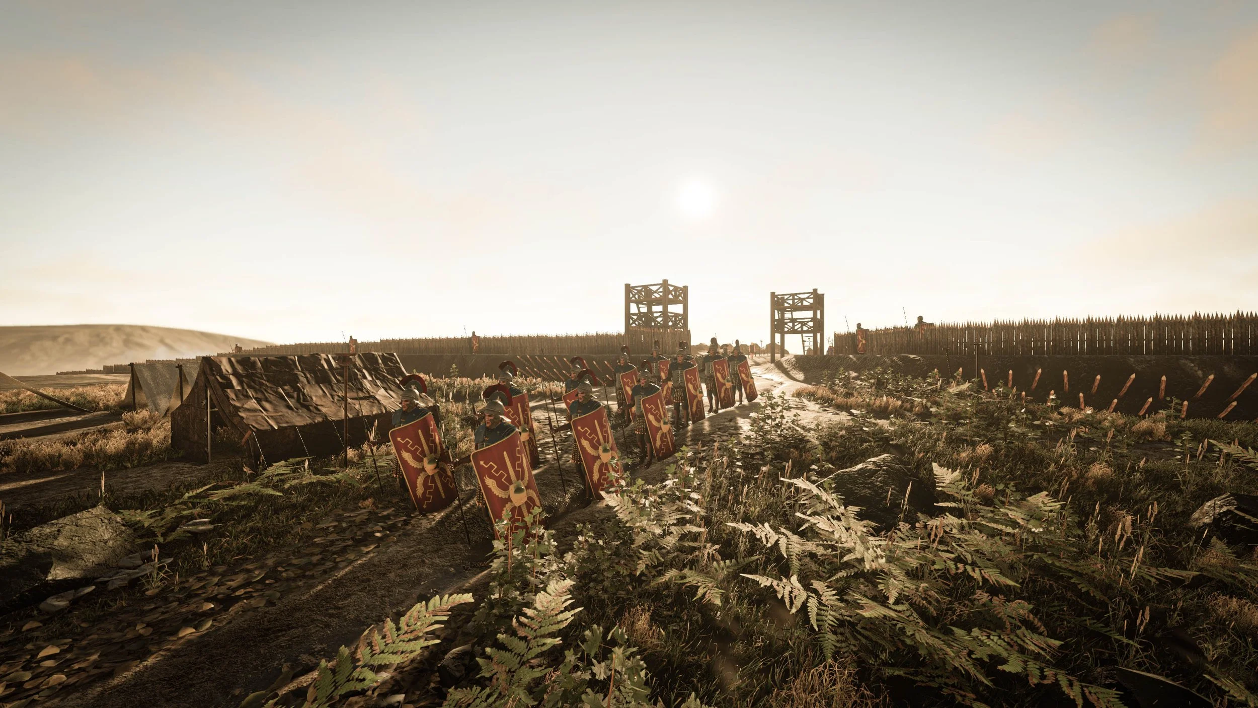 Roman Marching Camp