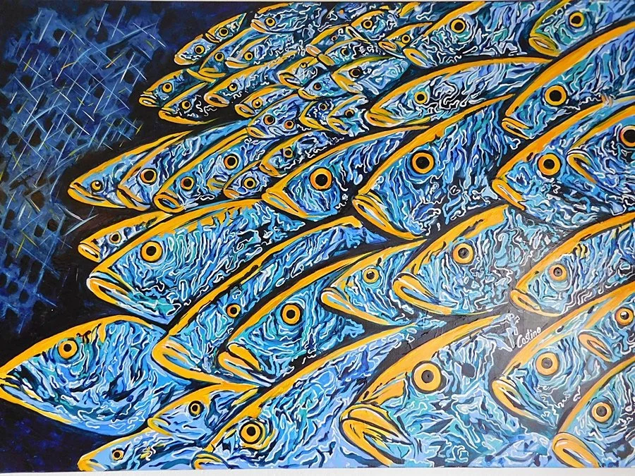 Fish 2 60x90cm
