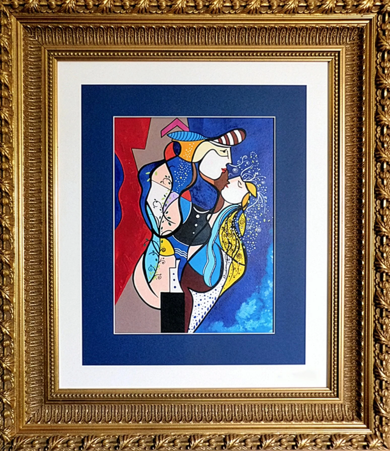 Couple 40x80 cm (Gerahmt)