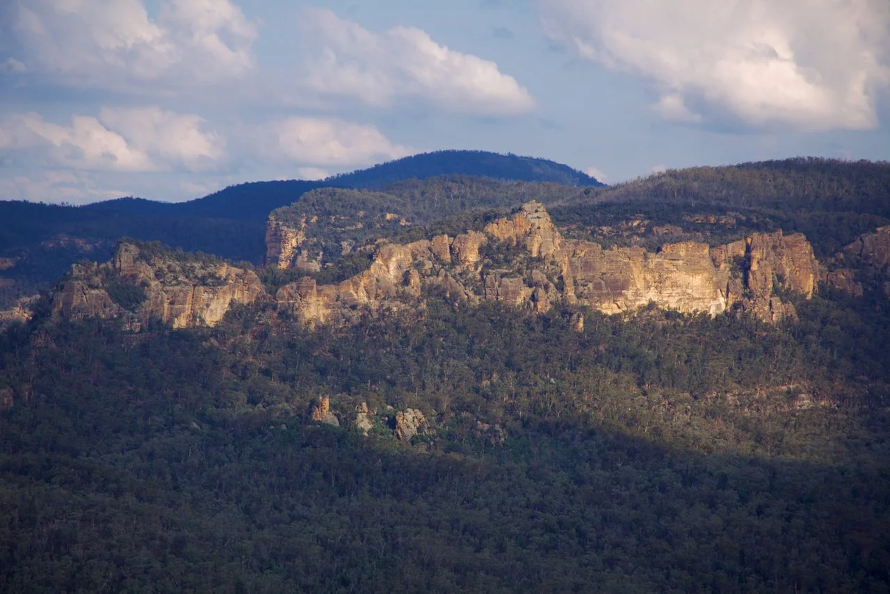 Minaret Ridge and Minaret Peak in the afternoon sun
