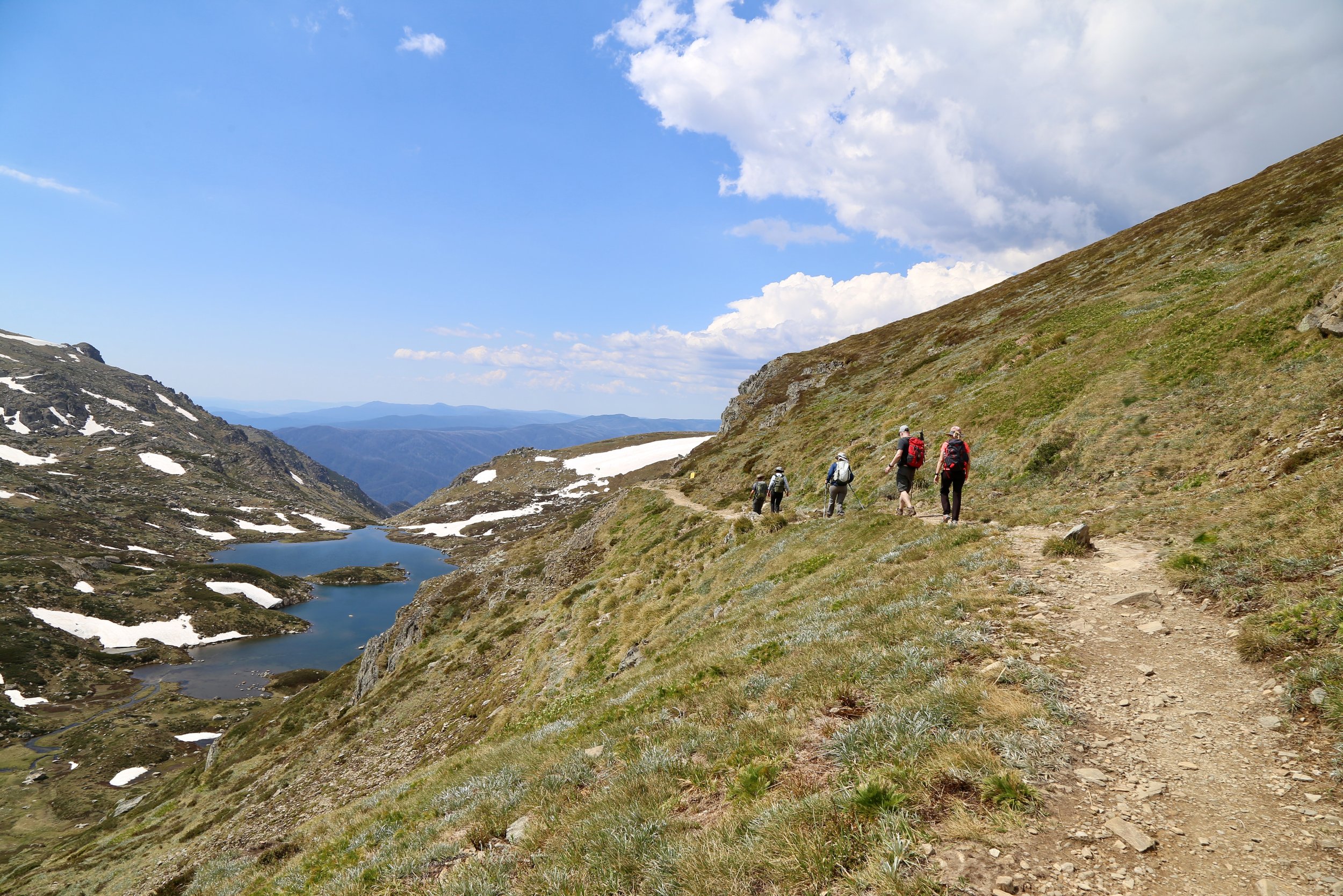 Albina Lake, Mount Northcote on right