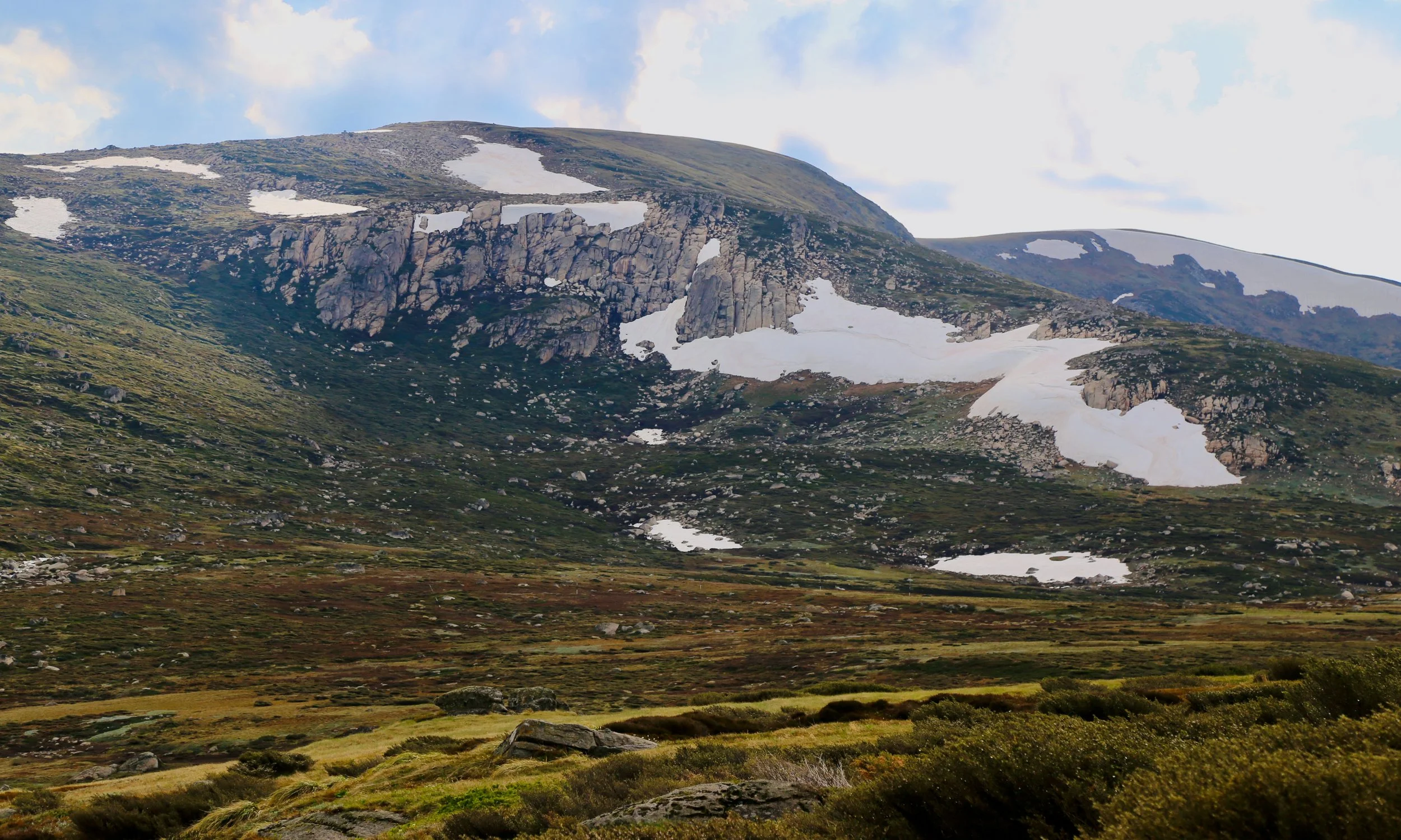 Looking back at Mount Northcote