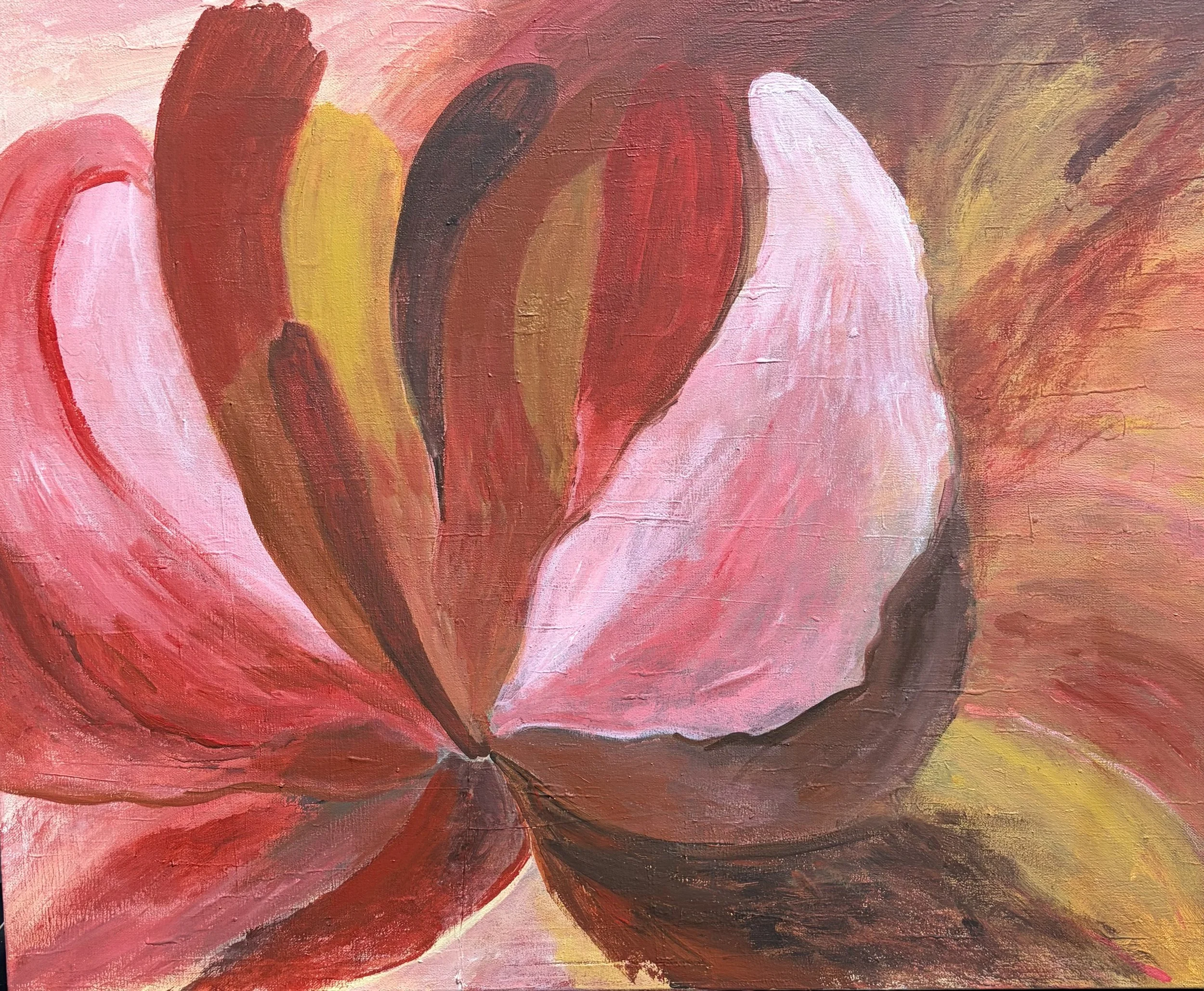 Awaken, acrylic on stretched canvas, 60x76cm
