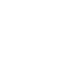 A white, pixelated icon resembling a barcode or a molecule structure.