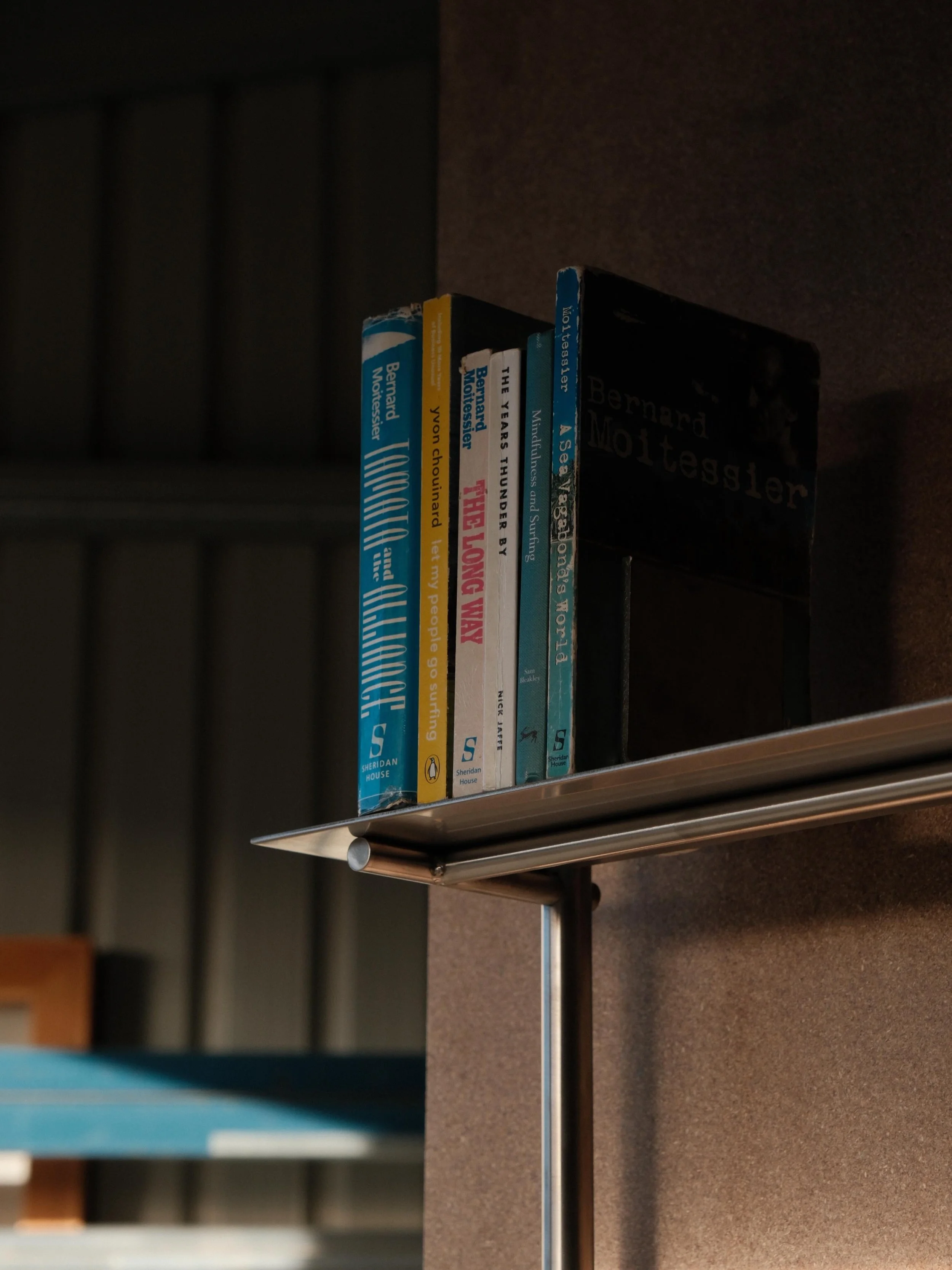 A shelf for whatever belong there.