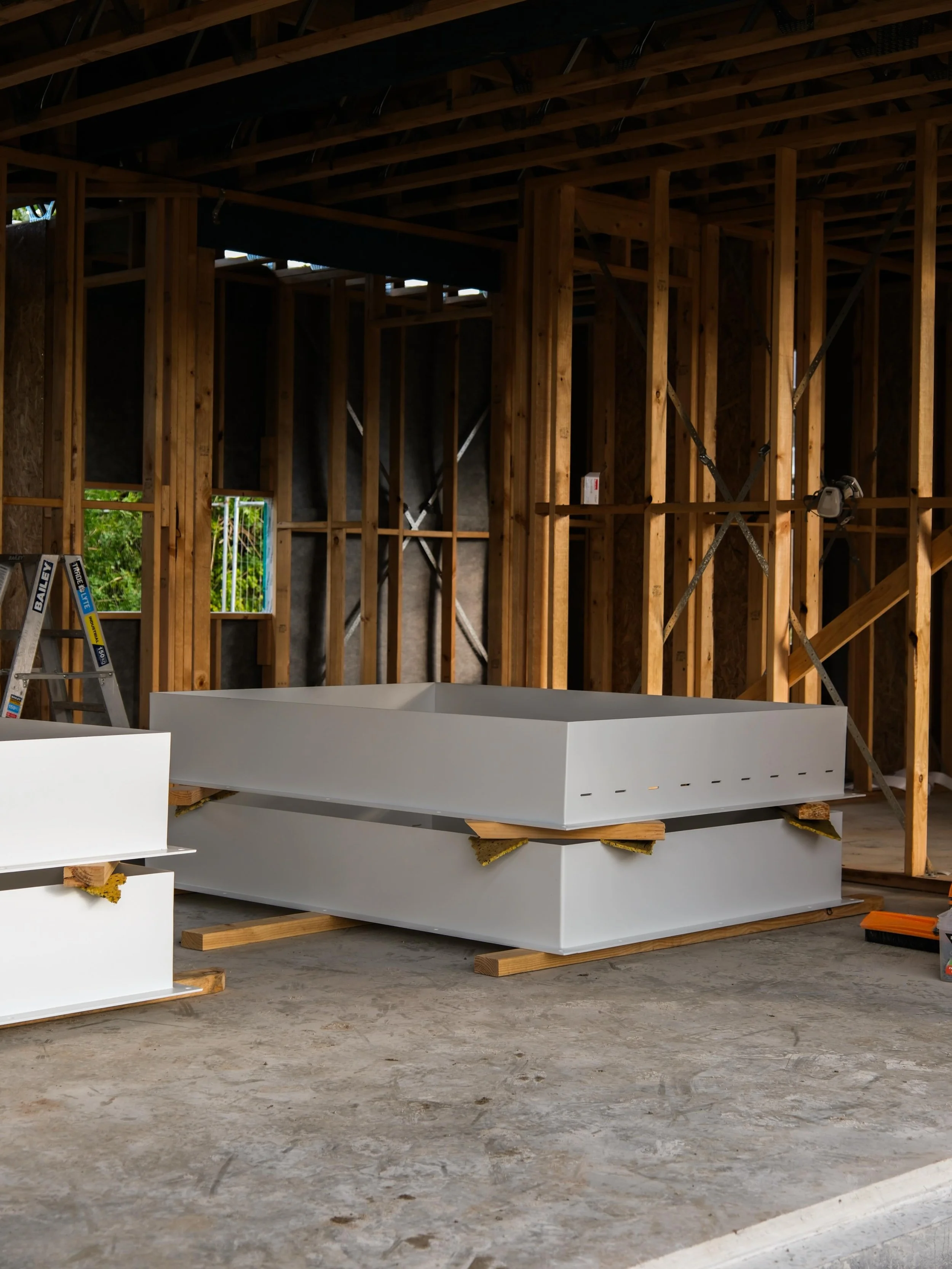 4 x 6mm aluminium window hoods delivered to site this week and ready to go up on a recent build by @35southbuildingco in Port Elliot.