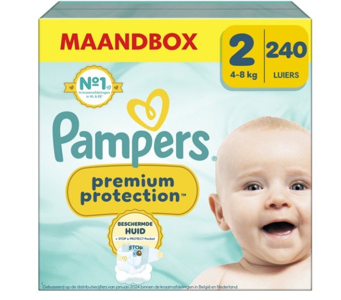 Maandbox luiers