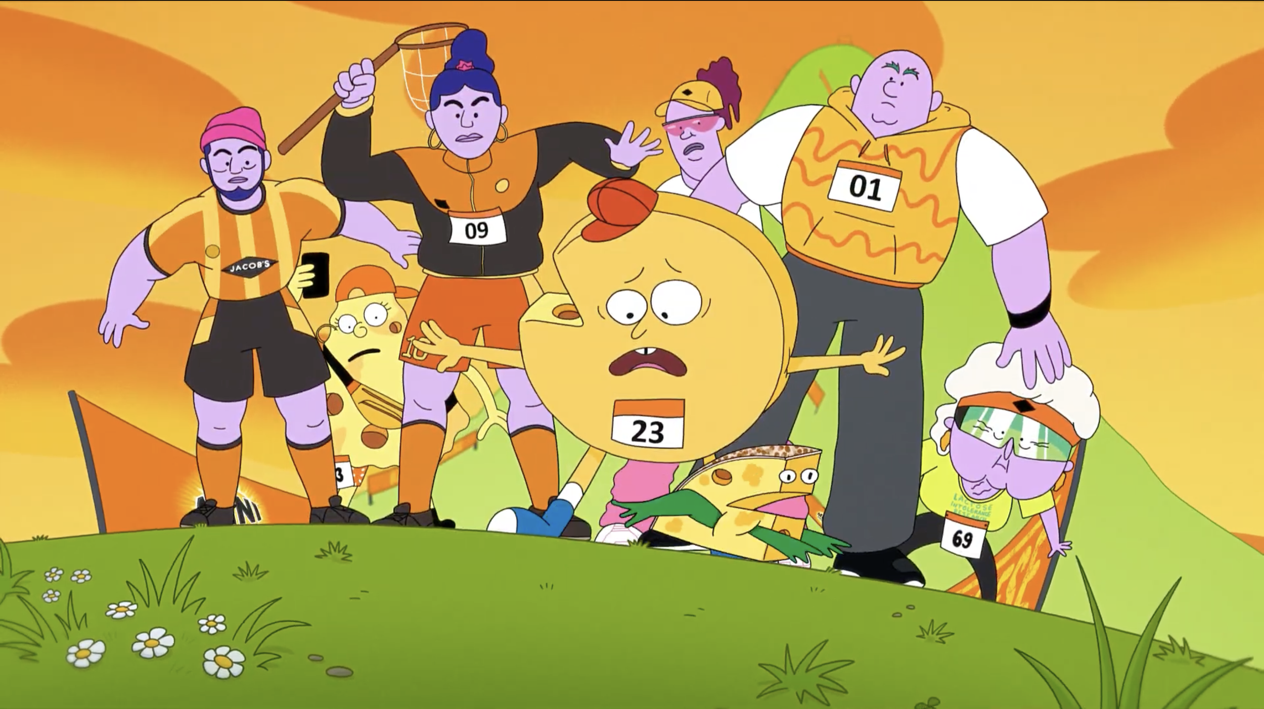 MINI CHEDDARS - CHEESE ROLLING
