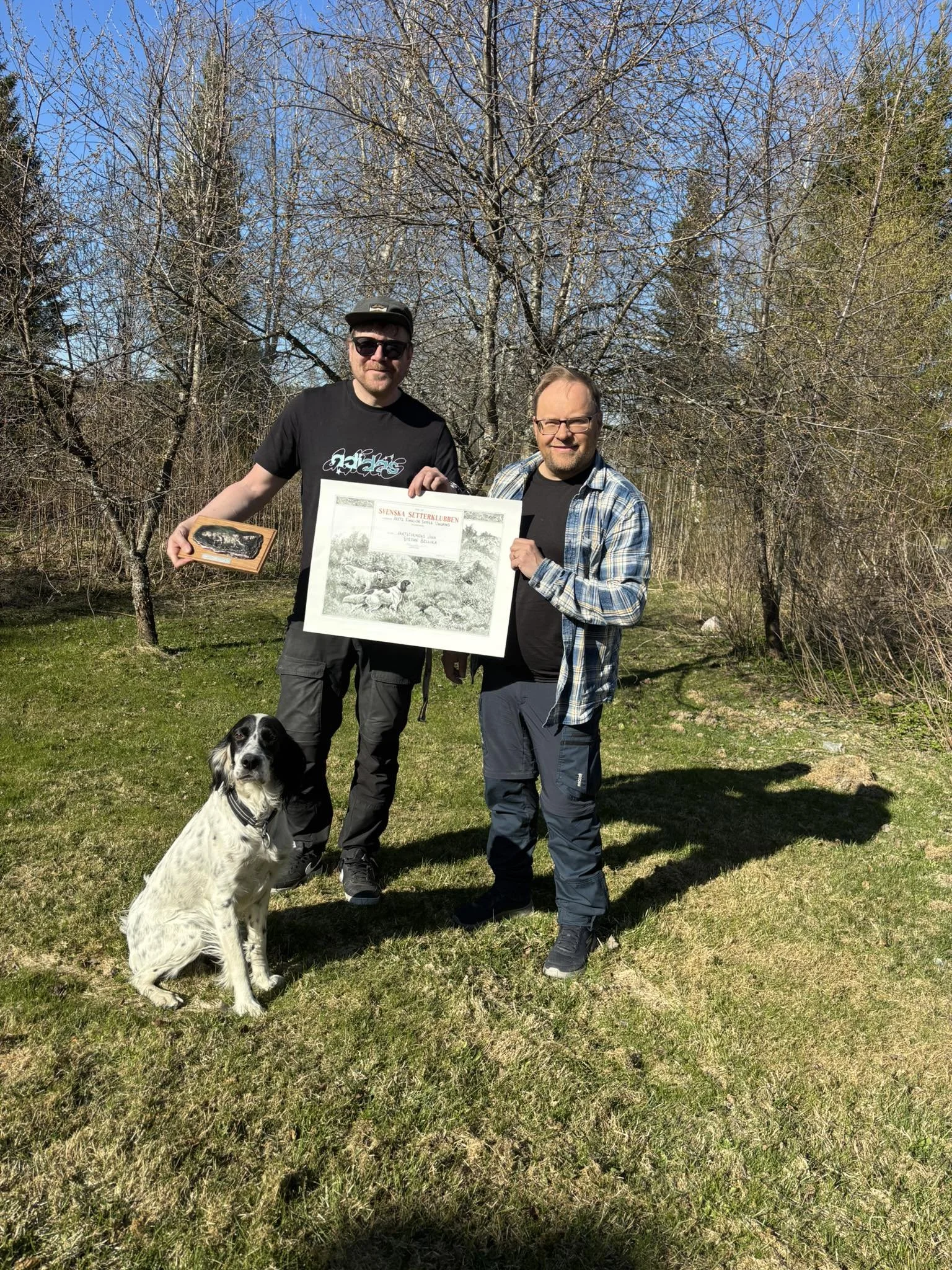 Styrelsen åker runt och belönade pristagare