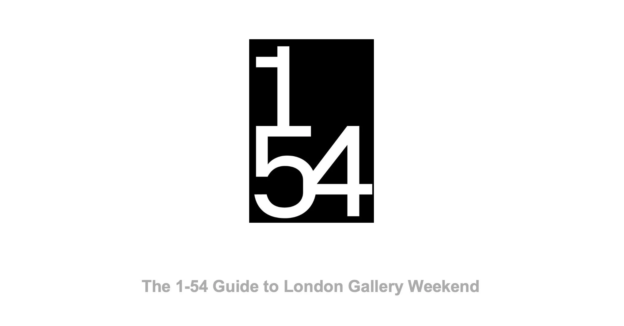 154 - London Gallery Weekend