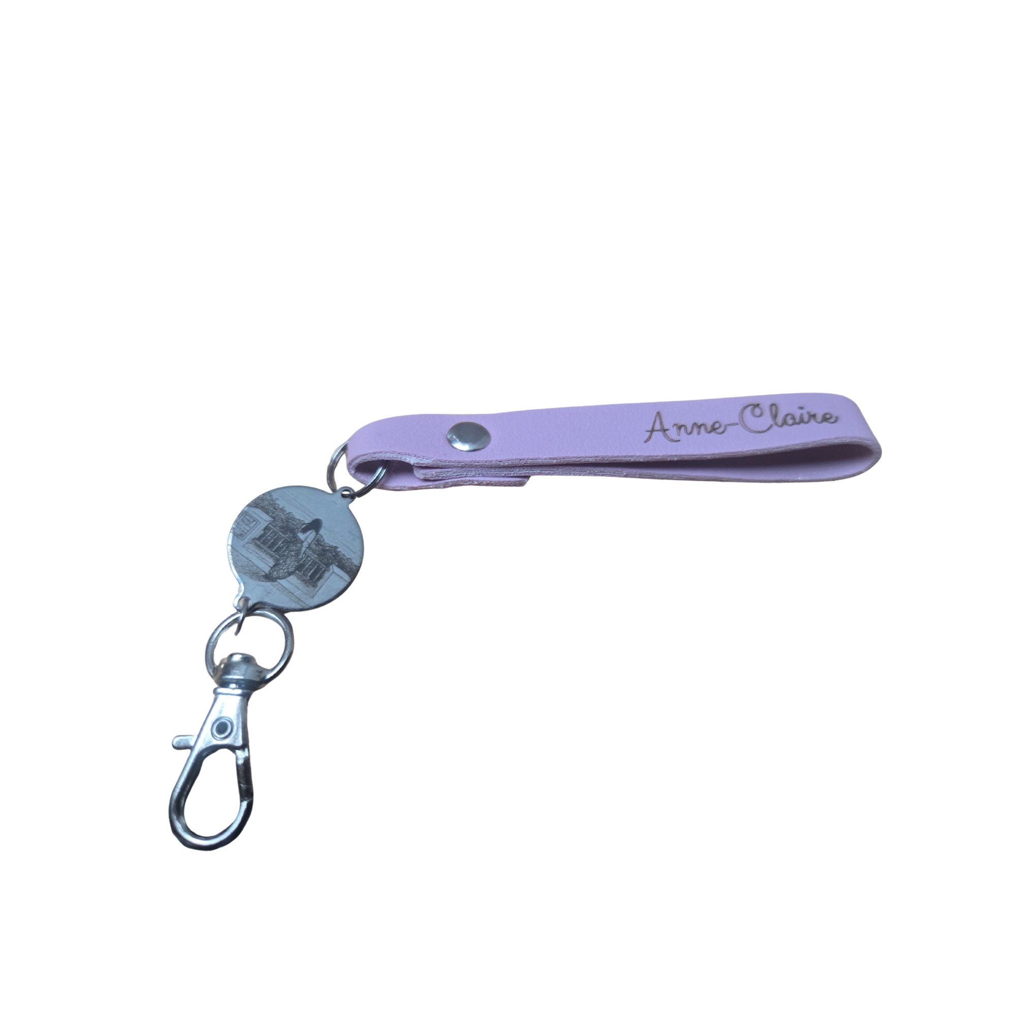 Porte clé avec photo et/ou phrase