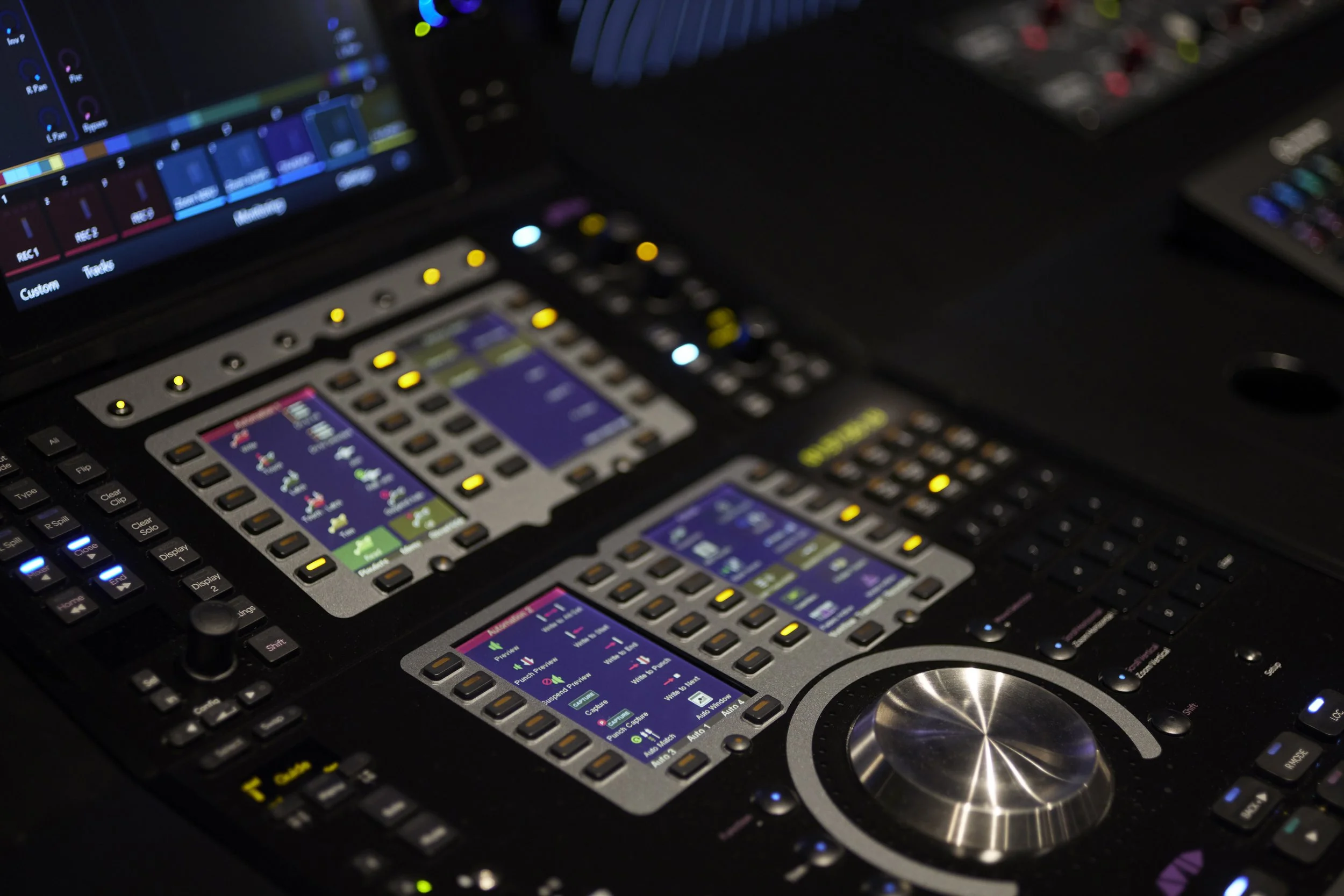 High‑end audio production studio used for attractions, video games, and immersive experiences.