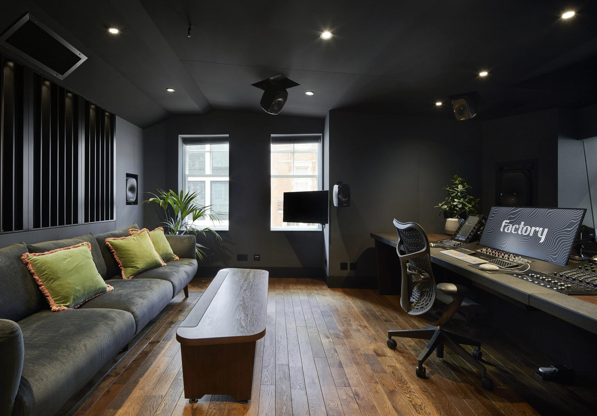 State-of-the-art Factory Immersive studio for spatial audio mixing and immersive experiences.