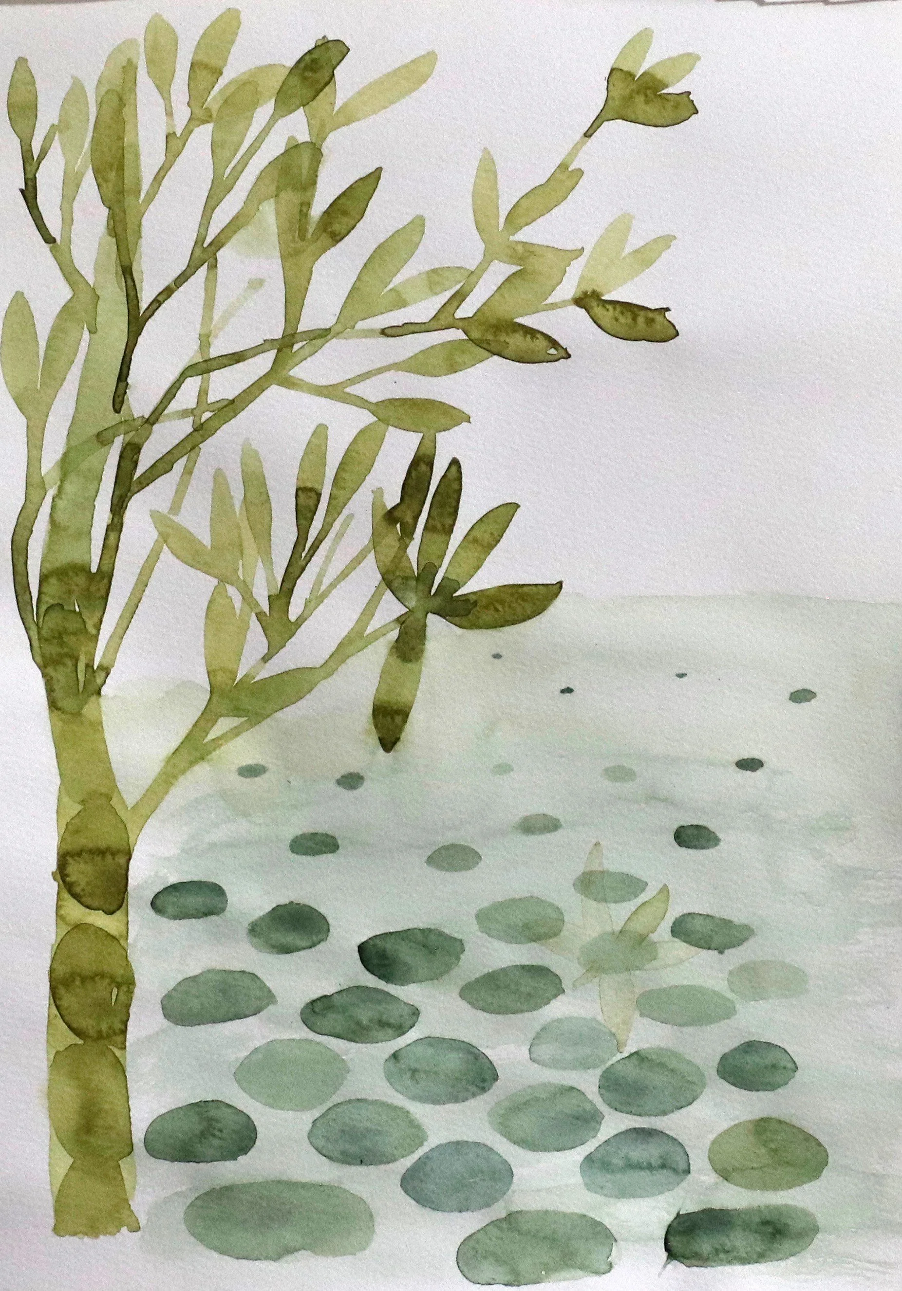 Dolphin House study, 2024, watercolour on watercolour paper, 40x30cm