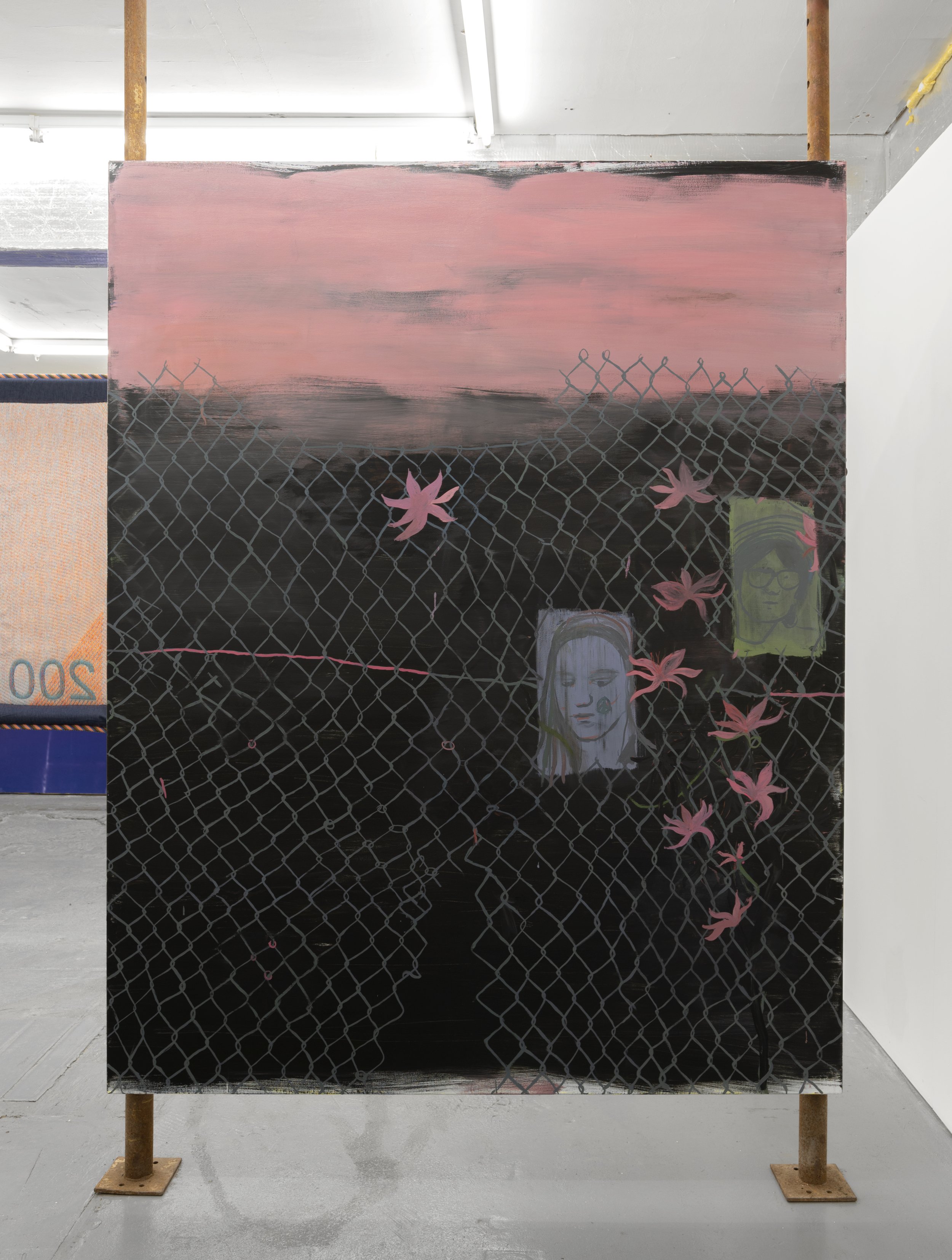 The Corsage 2, 2018, oil on canvas, 200x160cm