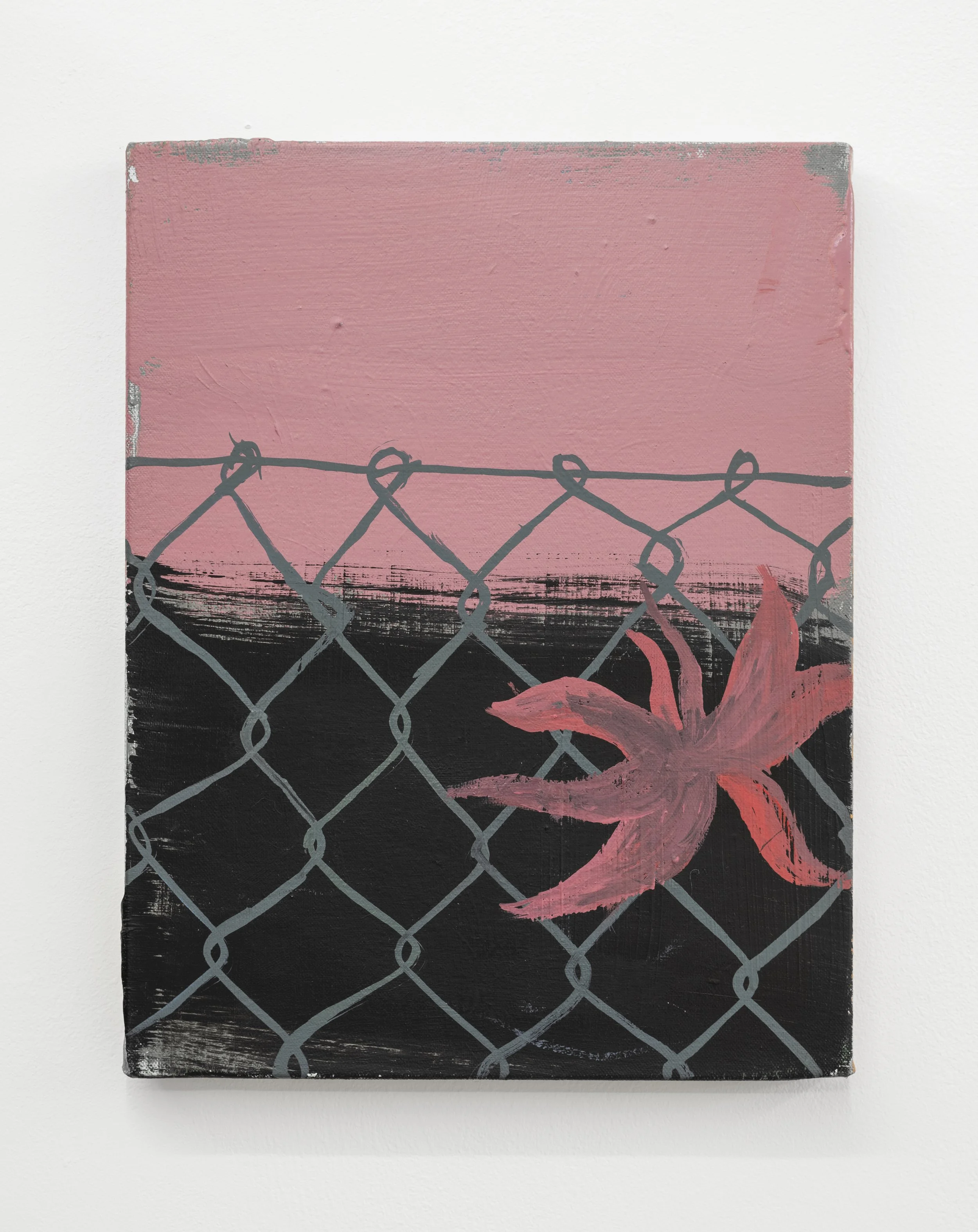 Corsage, 2018, oil on canvas, 30x23cm